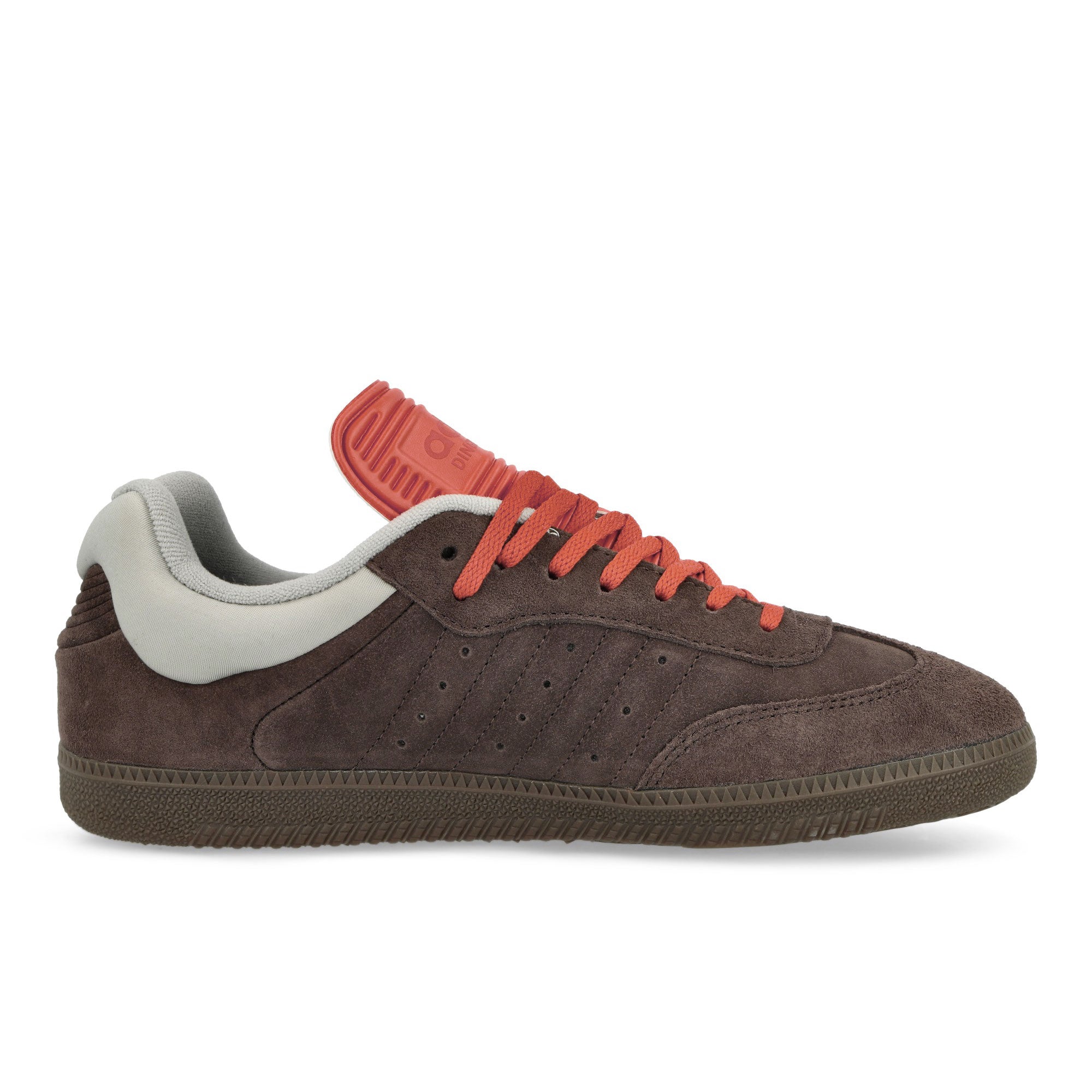 adidas Samba Brown Oxide / Brown Oxide / Surf Red Low Top Sneakers Silhouette | Overkill