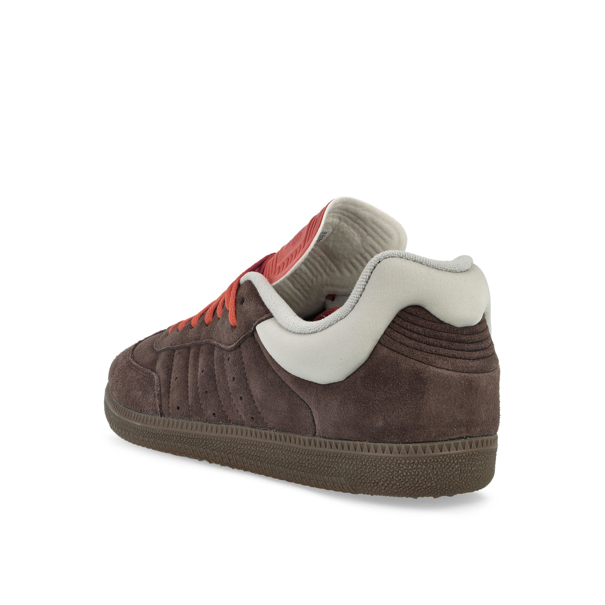 adidas Samba Brown Oxide / Brown Oxide / Surf Red Low Top Sneakers Material | Overkill