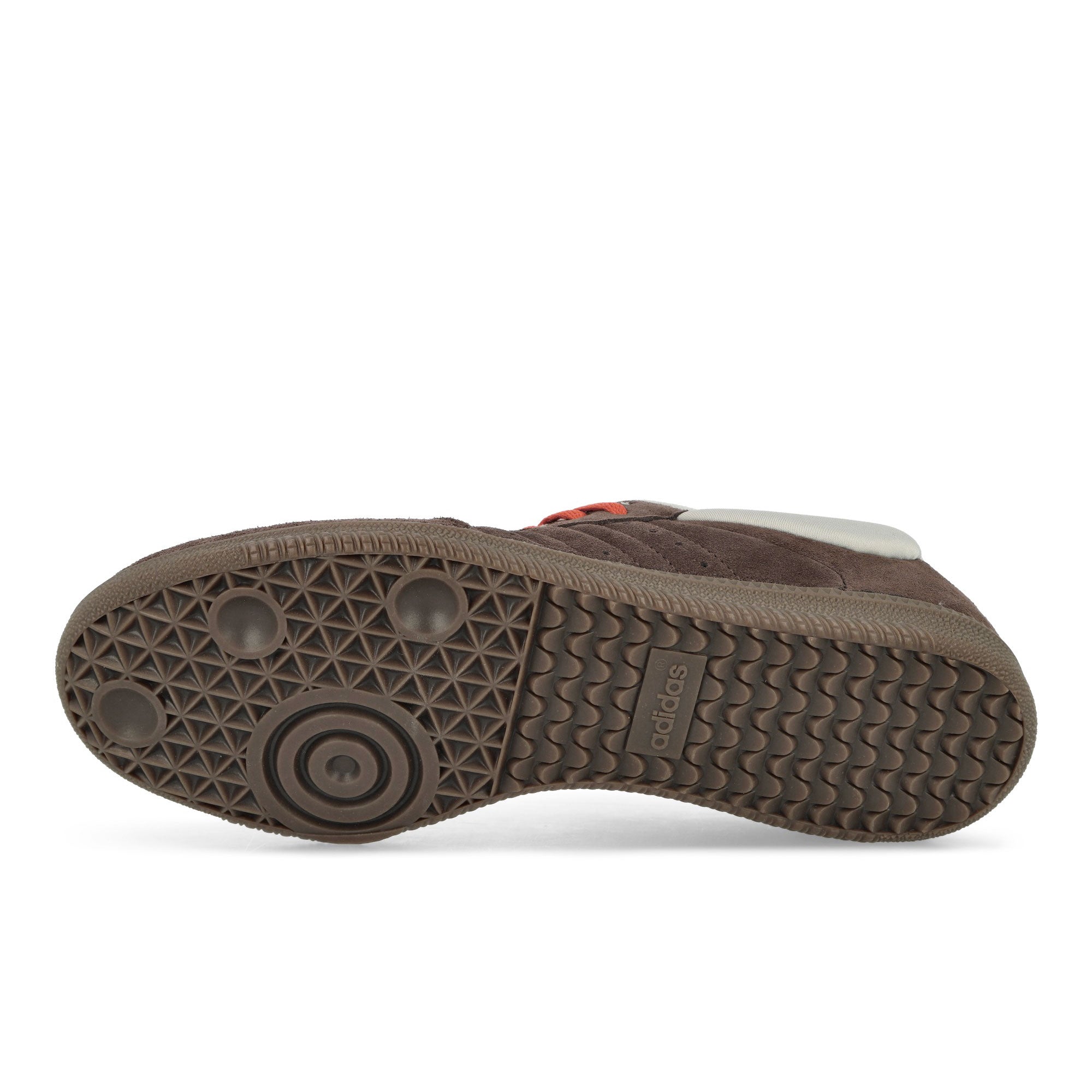 adidas Samba Brown Oxide / Brown Oxide / Surf Red Low Top Sneakers Detail View 1 | Overkill