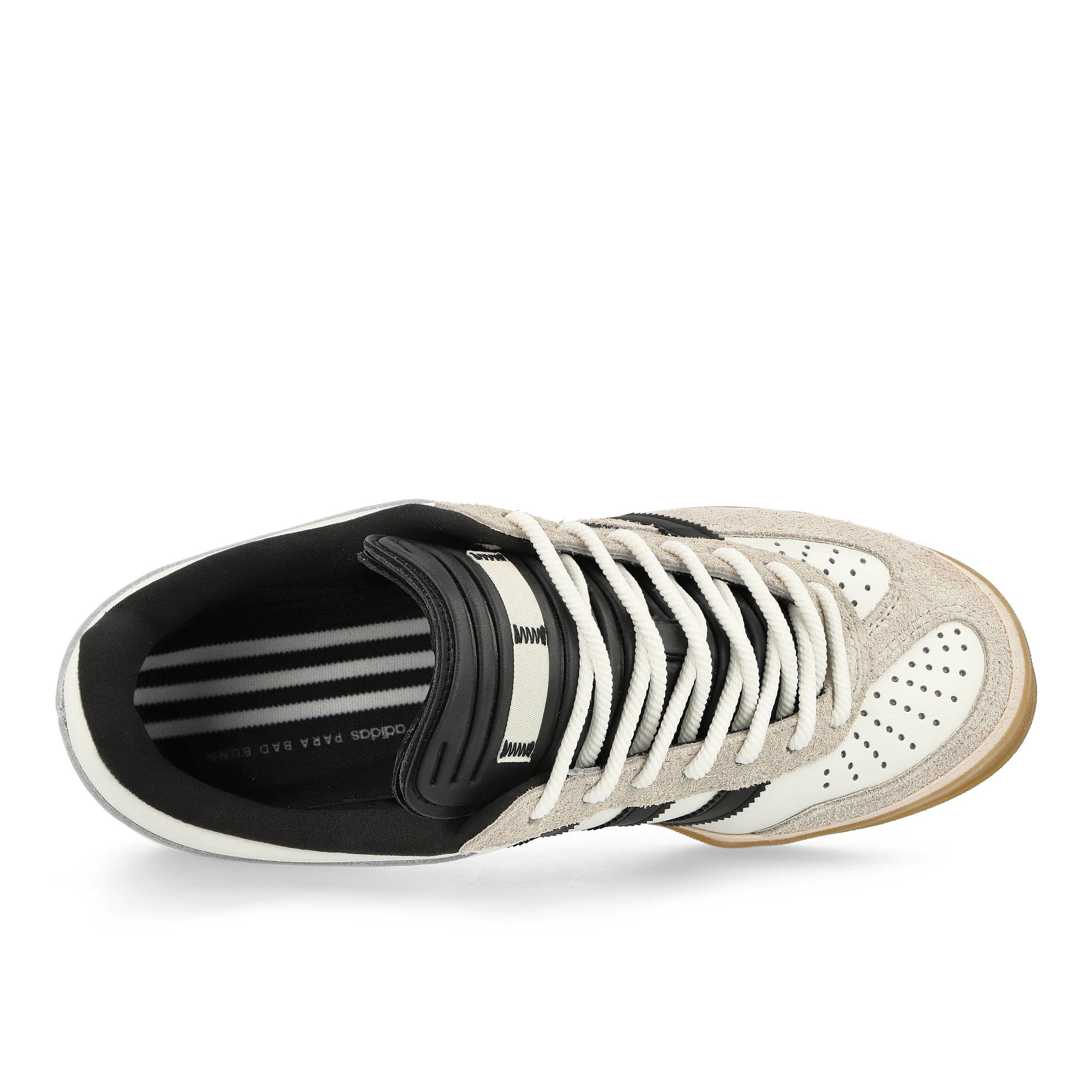 adidas Gazelle Indoor Core White / Core Black / Gum 3 Low Top Sneakers Detail View 1 | Overkill