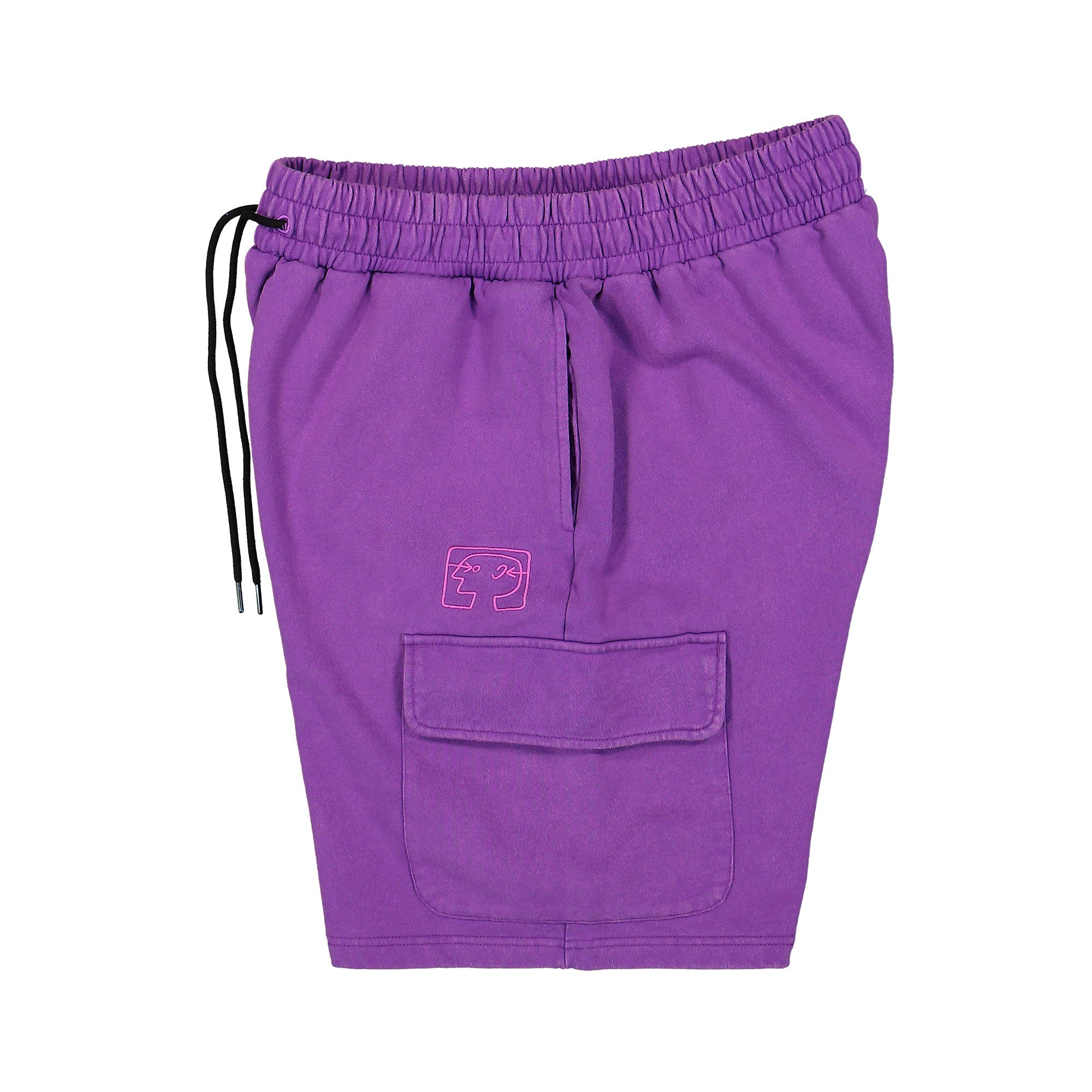 IFA Cargo Sweat Shorts Purple Shorts Close-up | Overkill