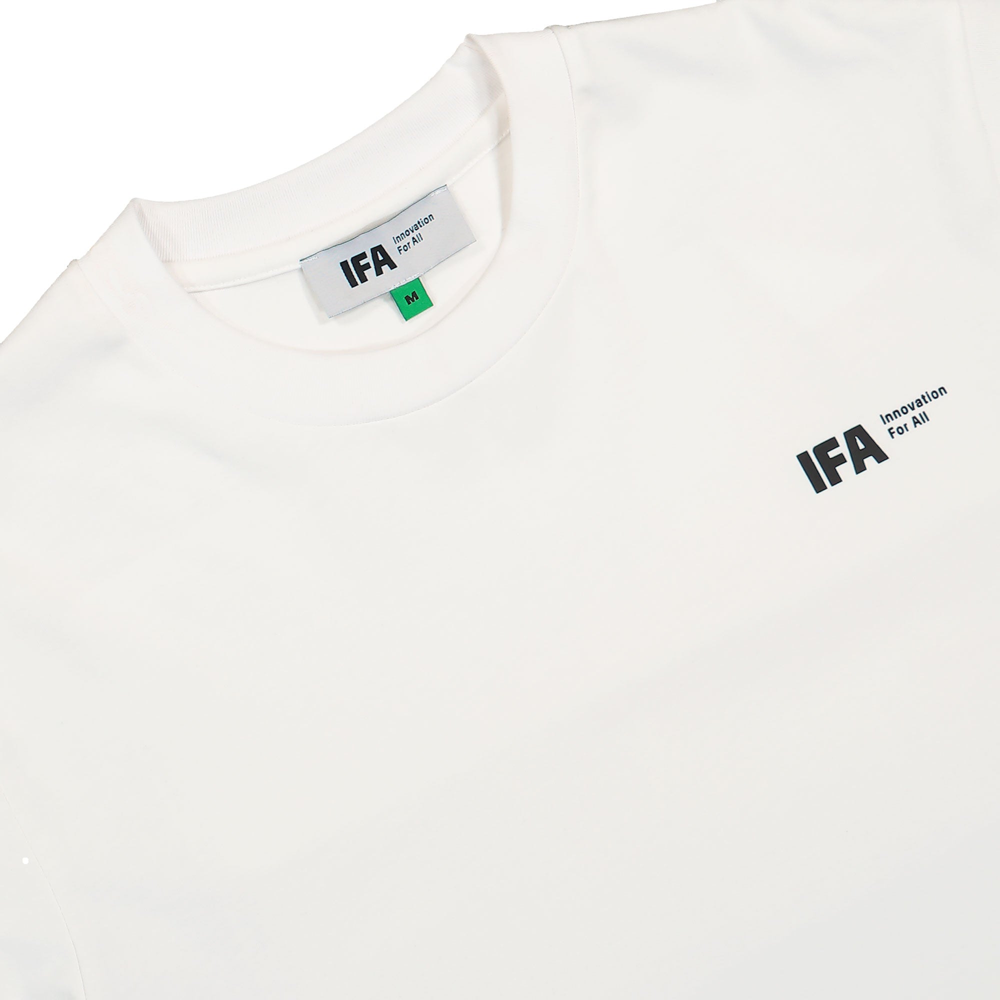 IFA Colorblock Tee White T-Shirts Close-up | Overkill