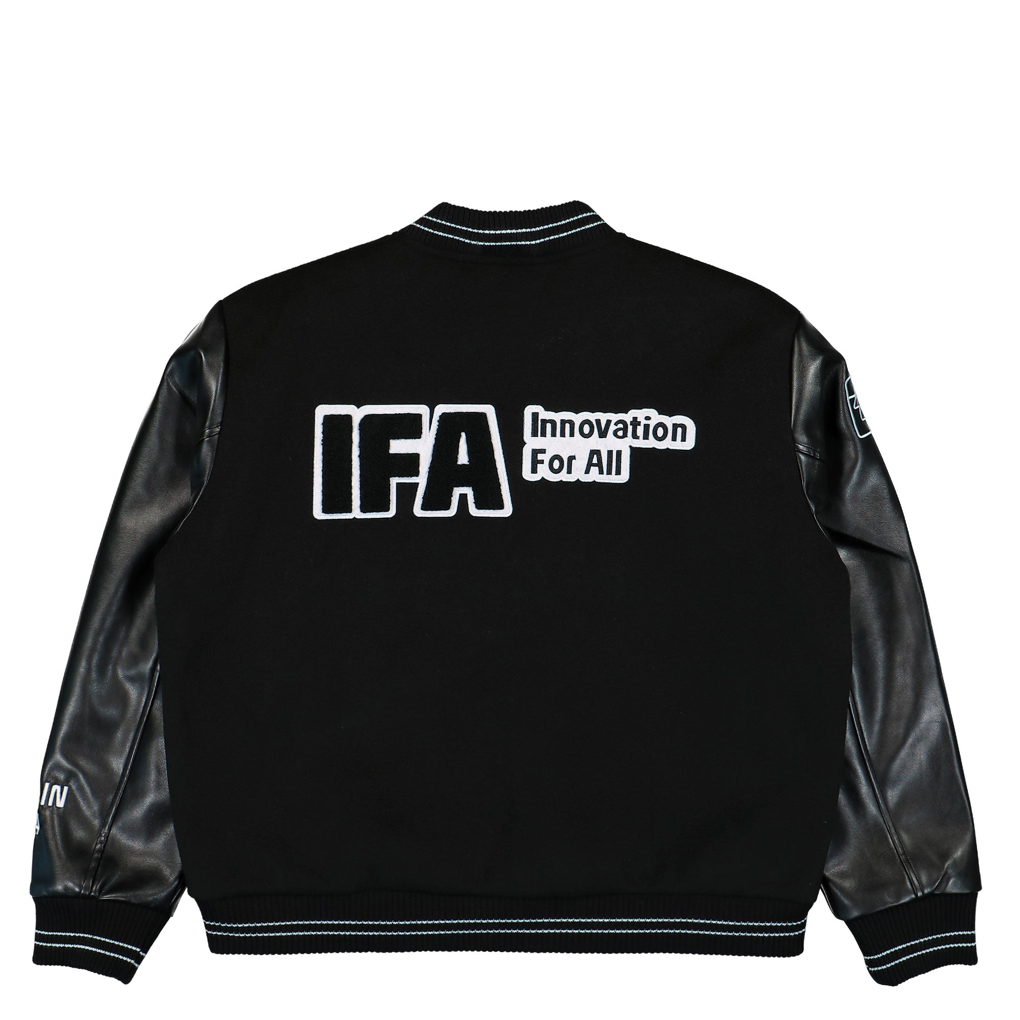 IFA Varsity Jacket Black Bomber & Varsity Jackets Material | Overkill