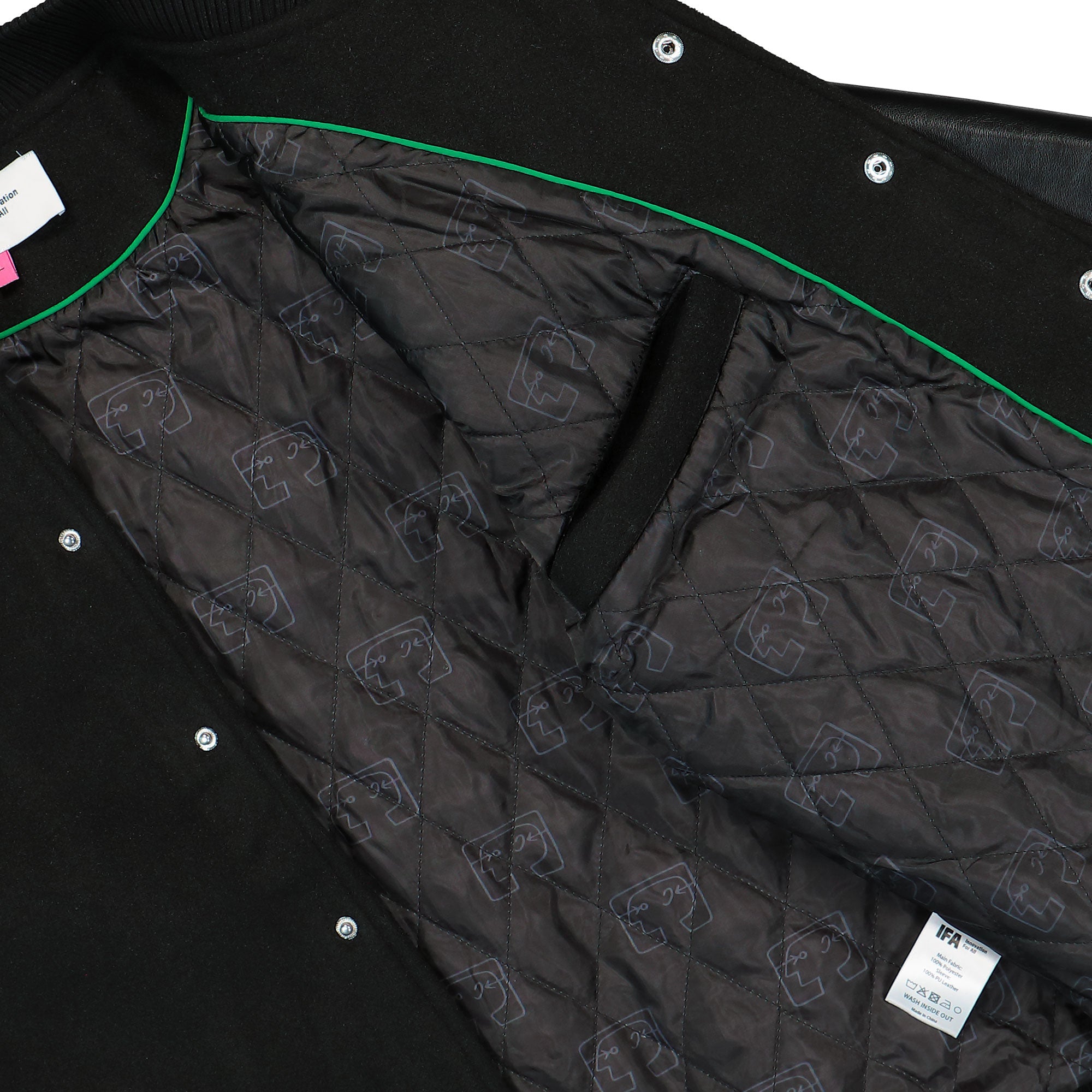 IFA Varsity Jacket Black Bomber & Varsity Jackets Detail view 1 | Overkill