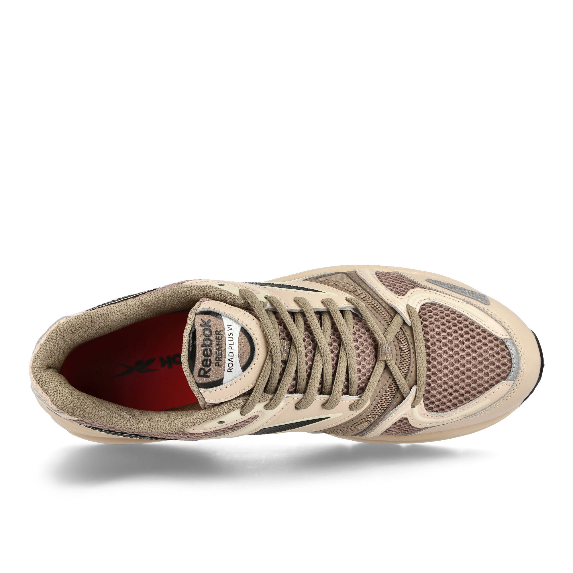 Reebok RBK Premier Road Plus 6 Soft Ecru-Taupe-Alabaster Low Top Sneakers Detailfoto | Overkill