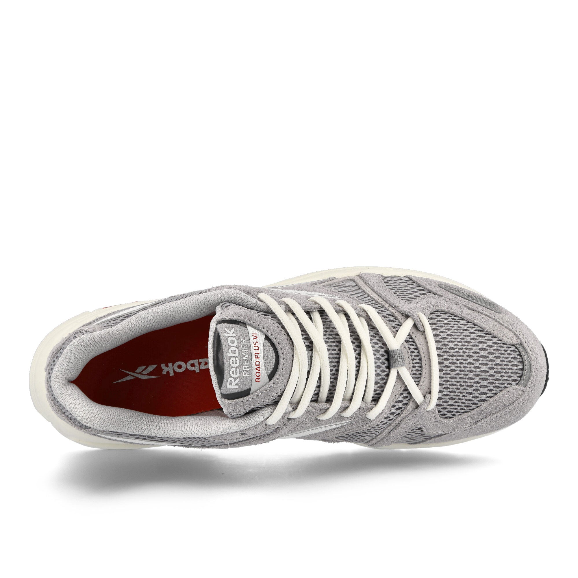 Reebok Premier Road Plus VI Pure Grey-Pure Grey-Chalk Low Top Sneakers Detailfoto | Overkill