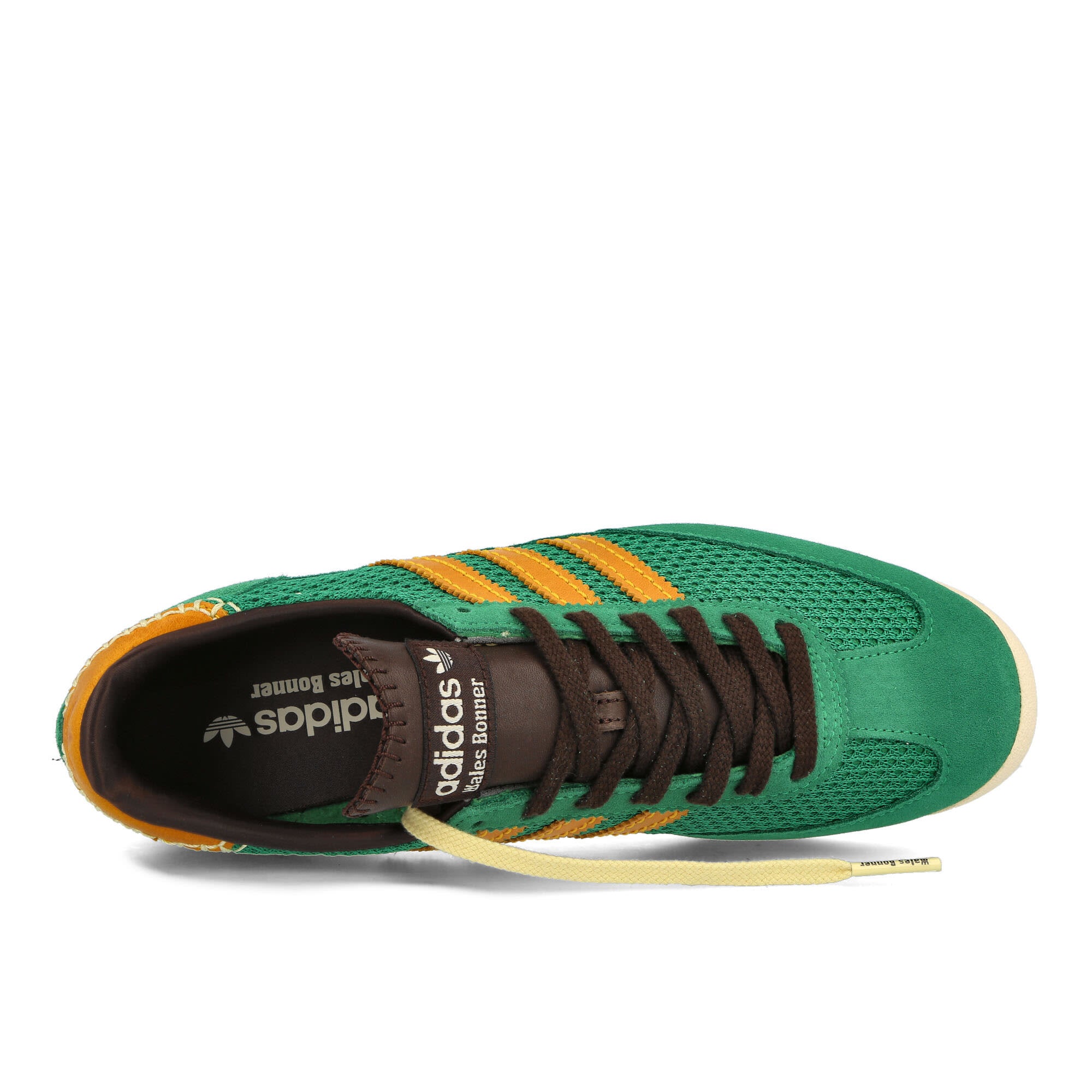 adidas Wales Bonner x adidas SL 72 Knit Teal Green-Collegiate Green-Dark Brown Low Top Sneakers Detailfoto | Overkill