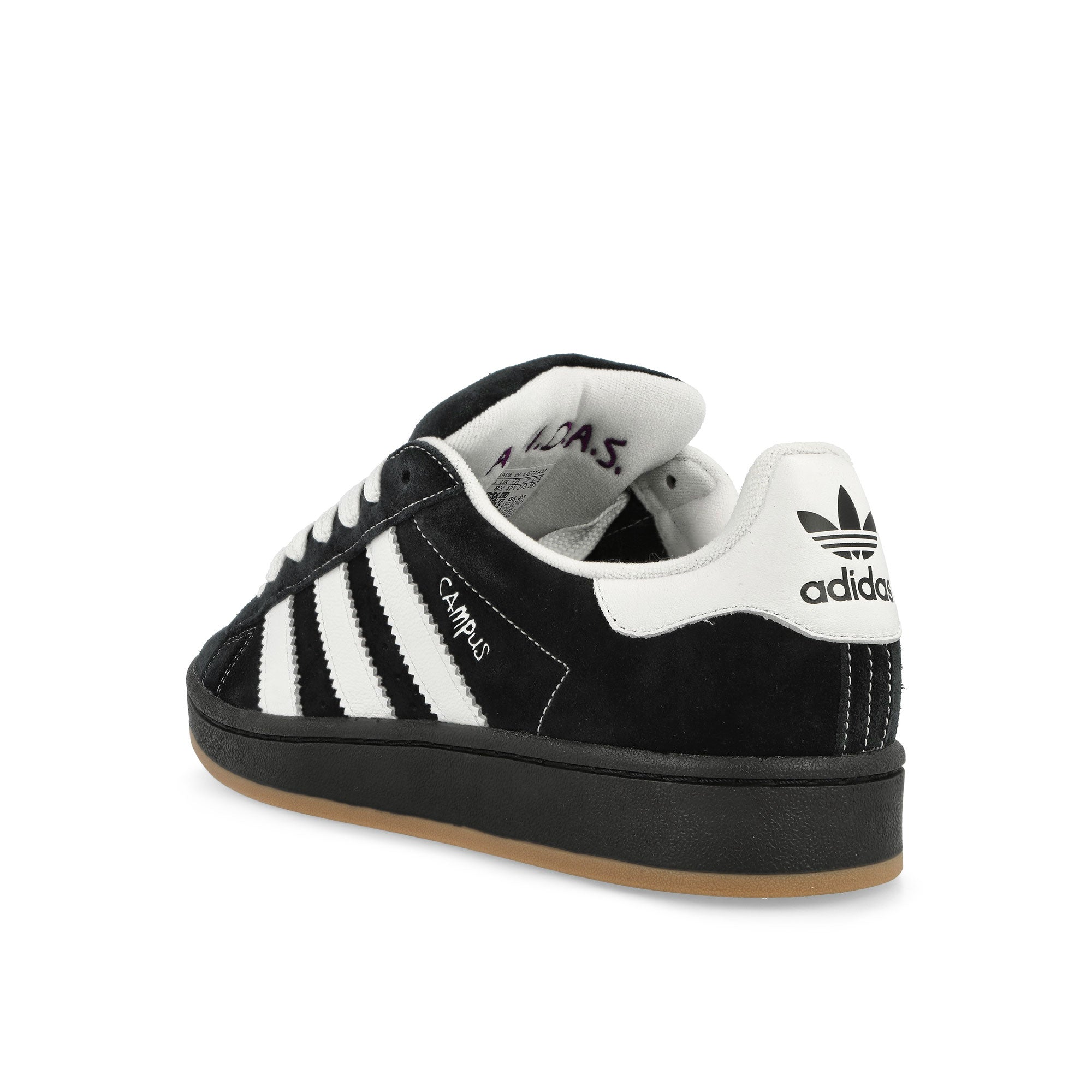 adidas Korn x adidas Campus 00s Core Black / Footwear White Sneakers Material | Overkill