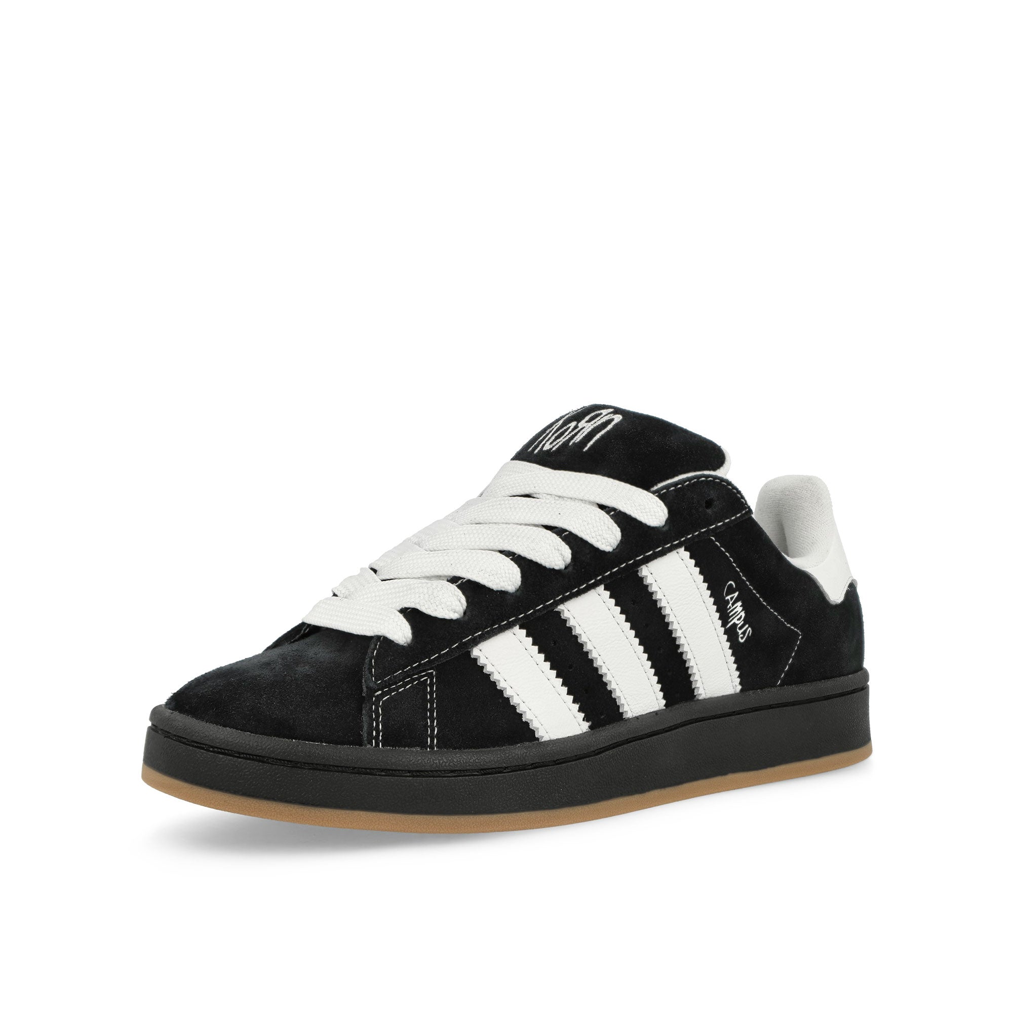 adidas Korn x adidas Campus 00s Core Black / Footwear White Sneakers Close Up | Overkill
