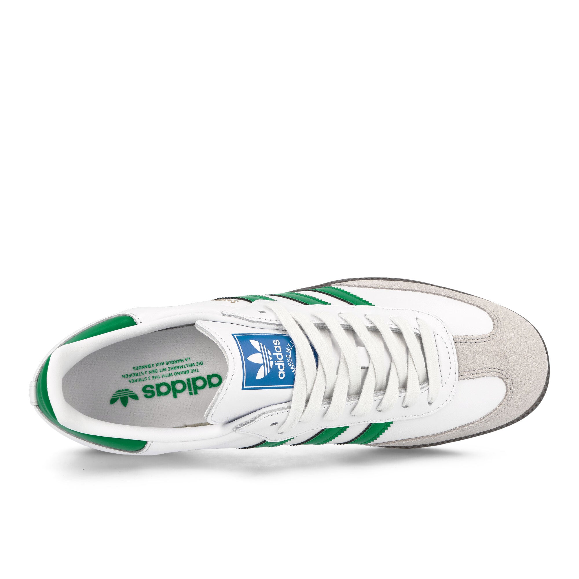 adidas Samba OG Footwear White / Green / Supplier Colour / Low Top Sneakers Detailfoto | Overkill
