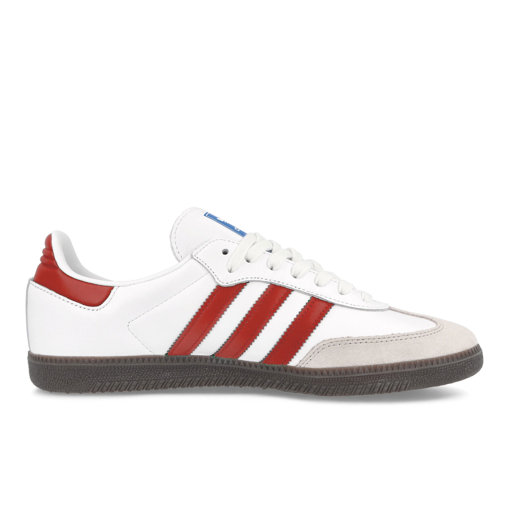 adidas Samba OG Footwear White / Better Scarlet / Supplier Colour Low Top Sneakers Silhouette | Overkill