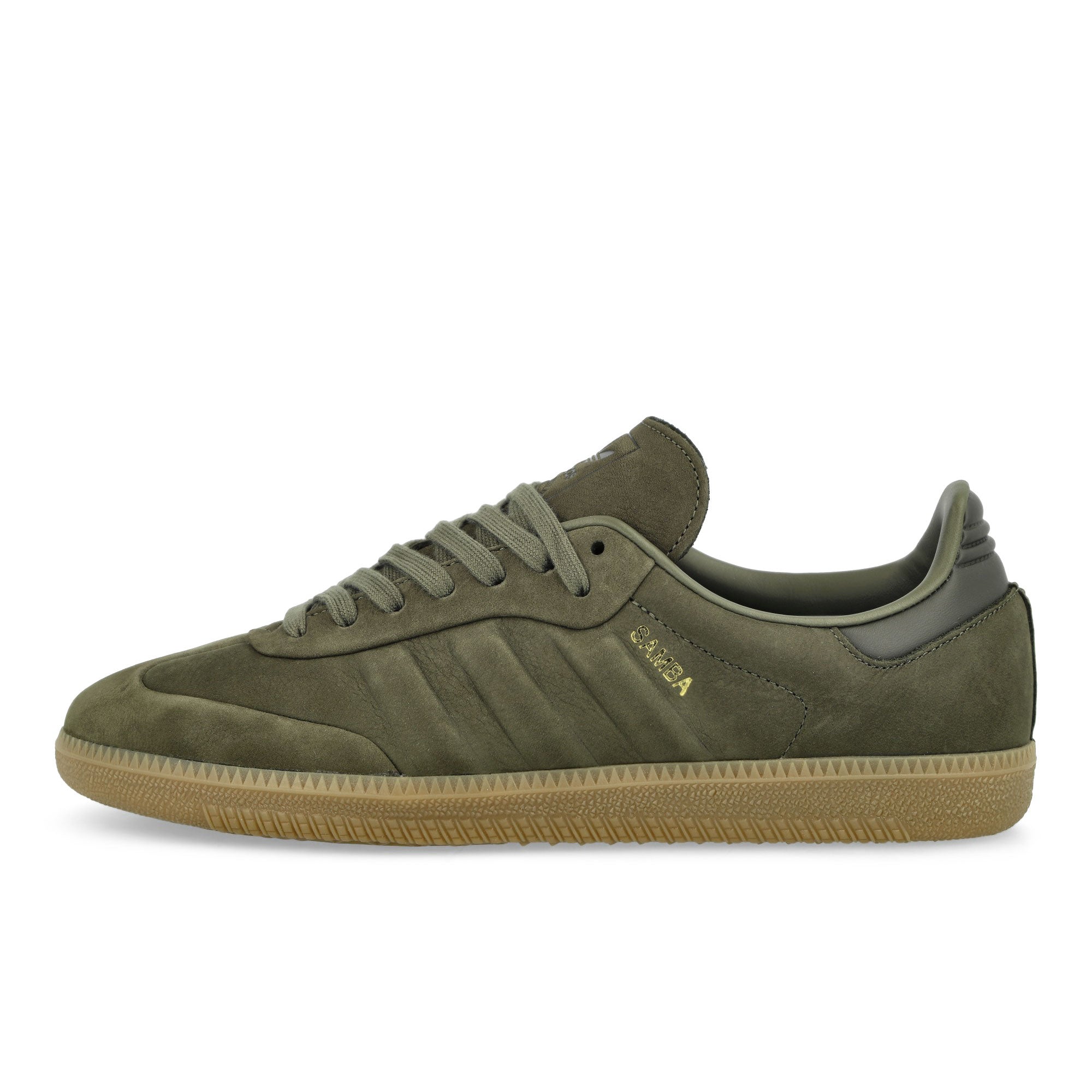 adidas Samba Olive Strata / Clay Strata / Gum Low Top Sneakers IG1242 | Overkill