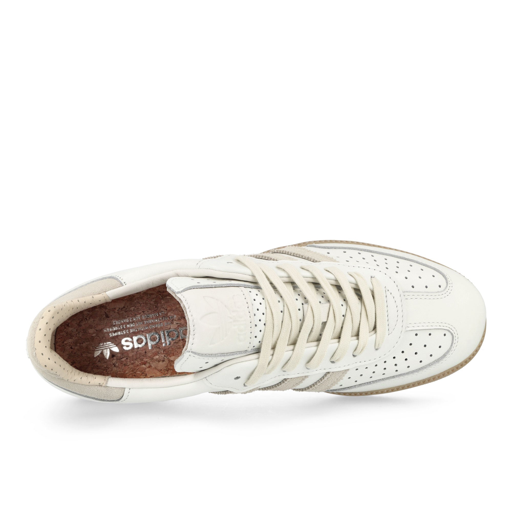adidas Samba OG Core White / Wonder White / Magic Beige Low Top Sneakers Detailfoto | Overkill