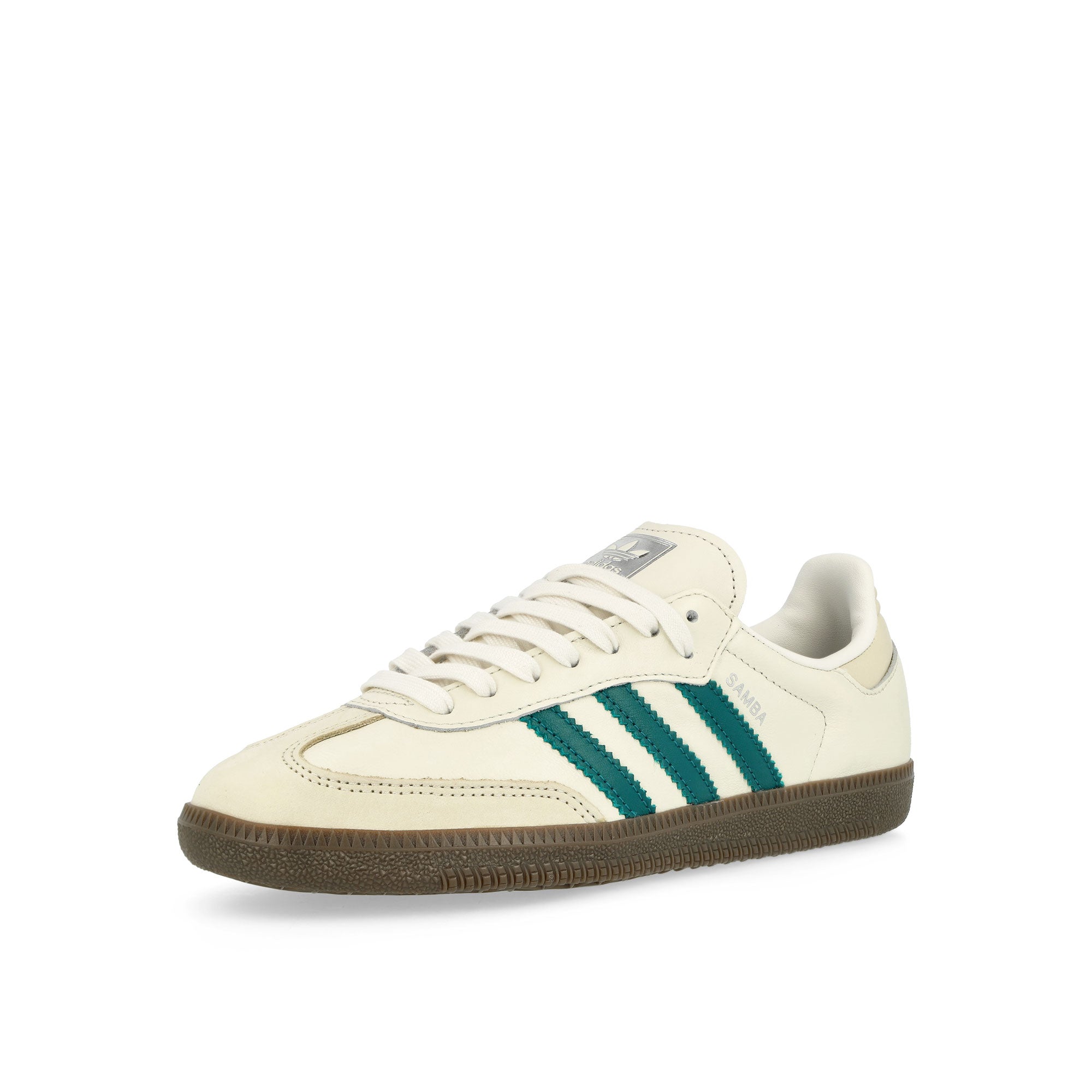 adidas Samba OG W Cloud White / Legacy Teal / Wonder White Low Top Sneakers Close Up | Overkill