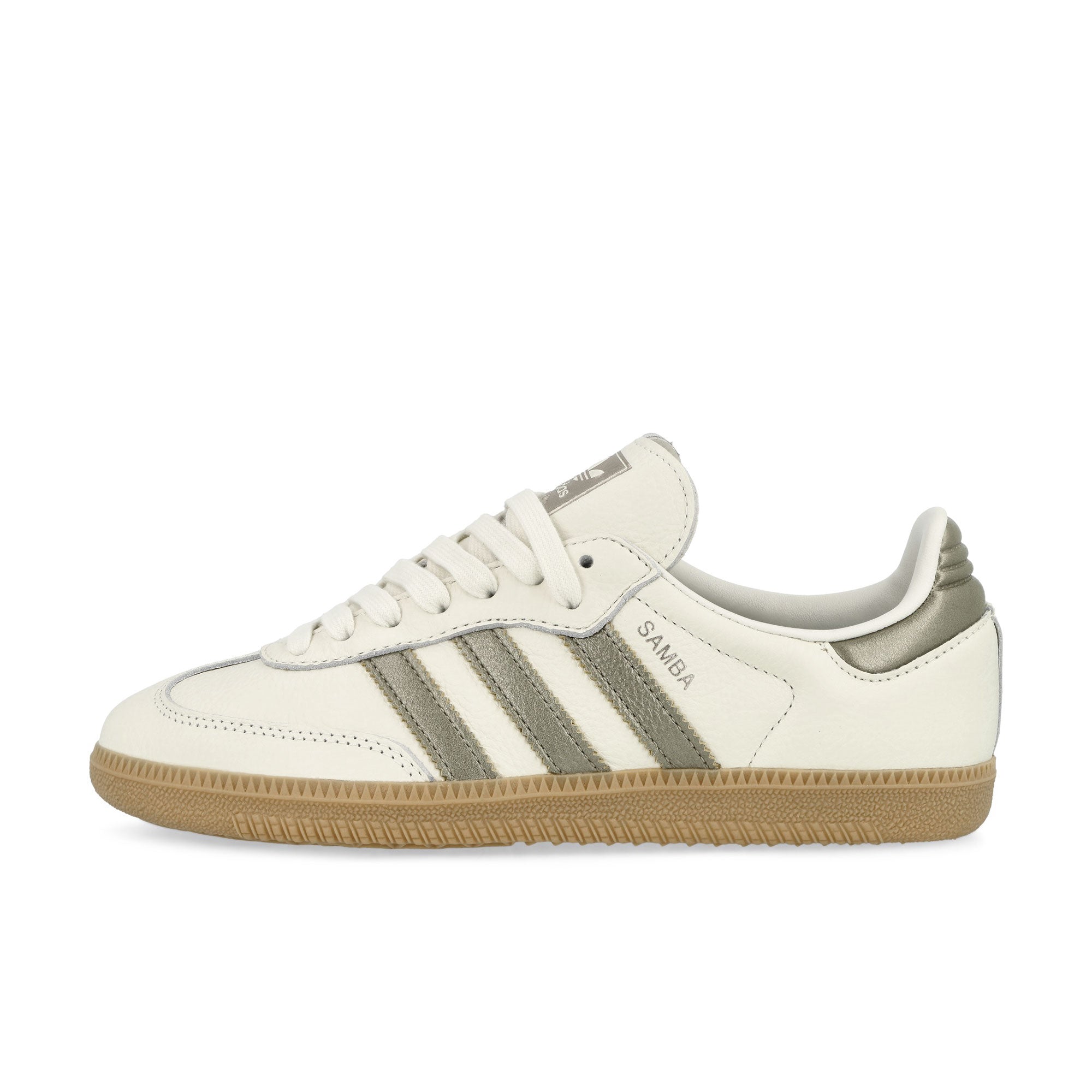 adidas Samba OG W Off White / Cyber Metallic / Wonder Gold Metallic Low Top Sneakers IG1964 | Overkill