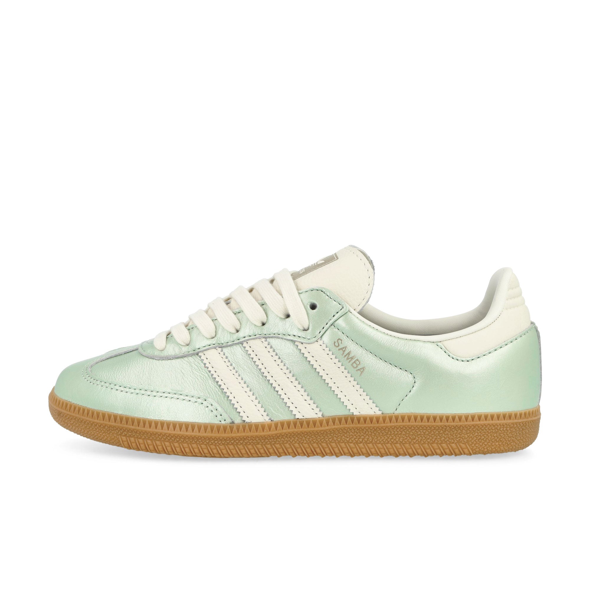 adidas Samba OG W Linen Green / Off White / Cyber Metallic Low Top Sneakers IG1965 | Overkill