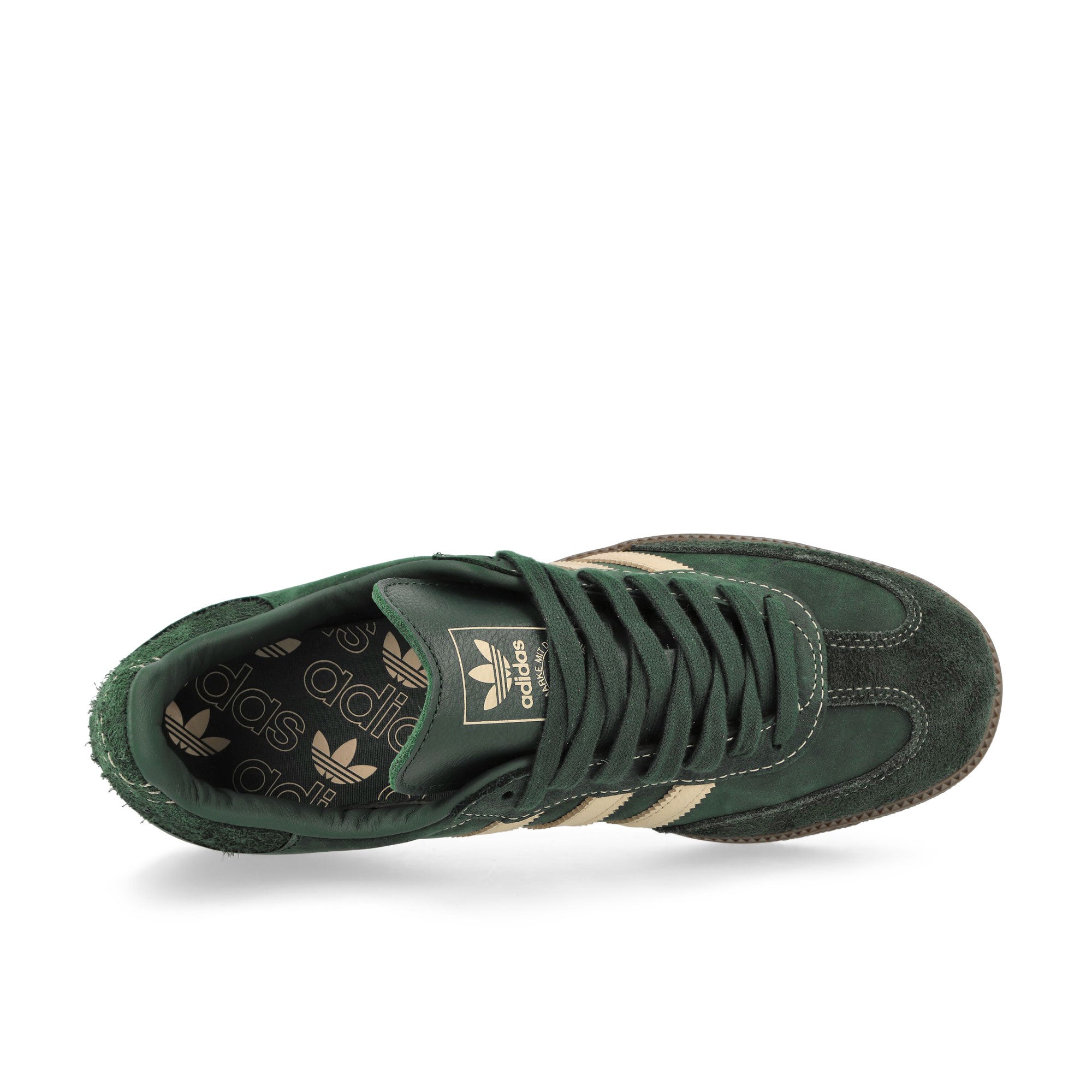 adidas Samba OG W Mineral Green / Crystal Sand / Shadow Green Low Top Sneakers Detailfoto | Overkill