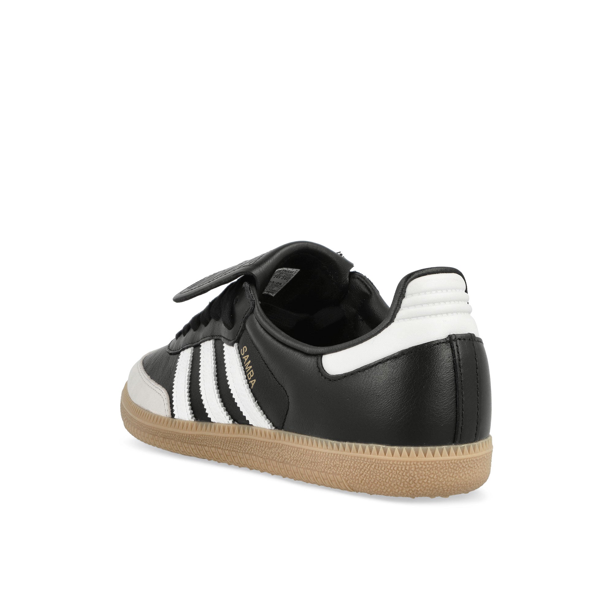 adidas Samba LT W Core Black / Footwear White / Gold Mettalic Low Top Sneakers Material | Overkill