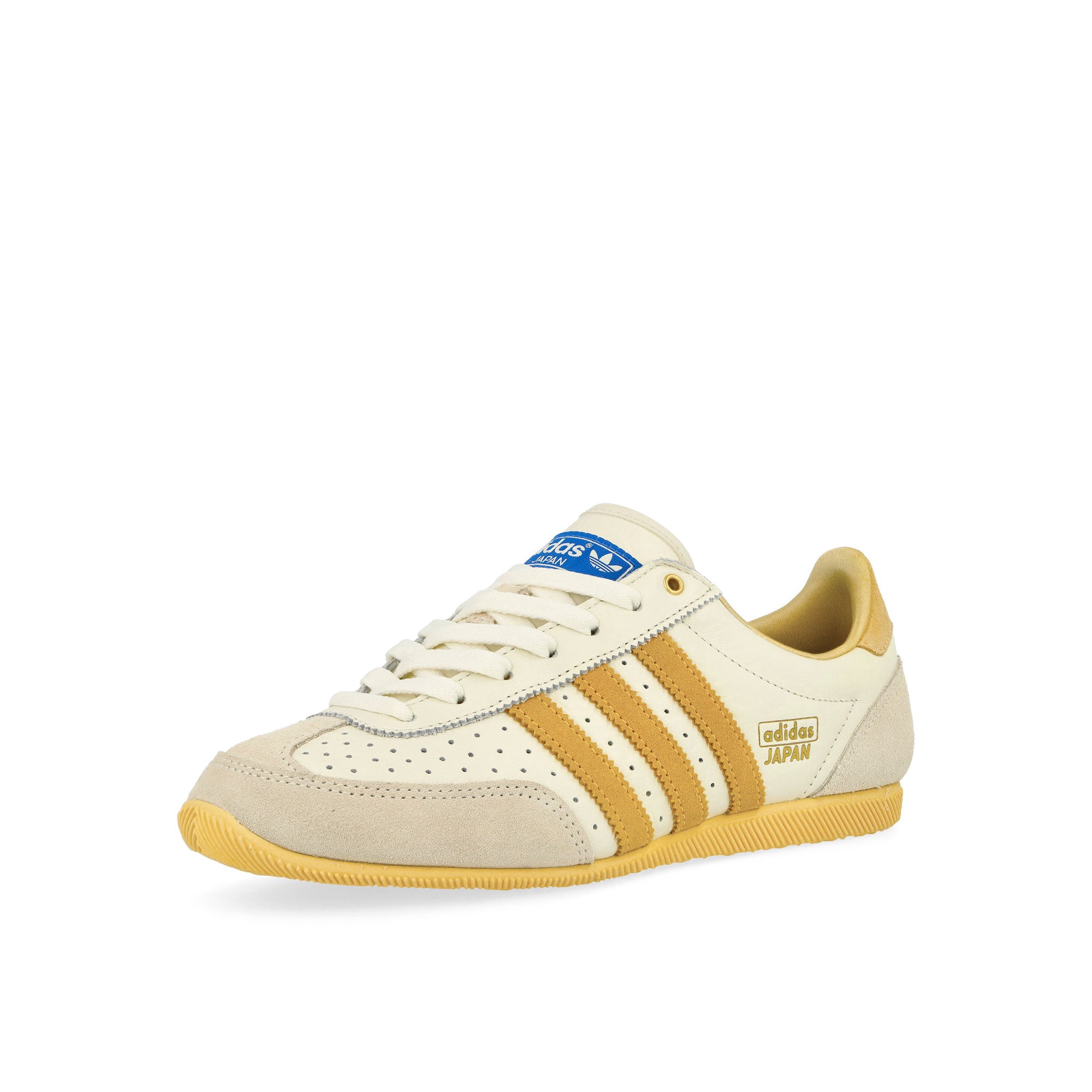 adidas Japan W Off White / Spark / Orange Tint Low Top Sneakers Close Up | Overkill