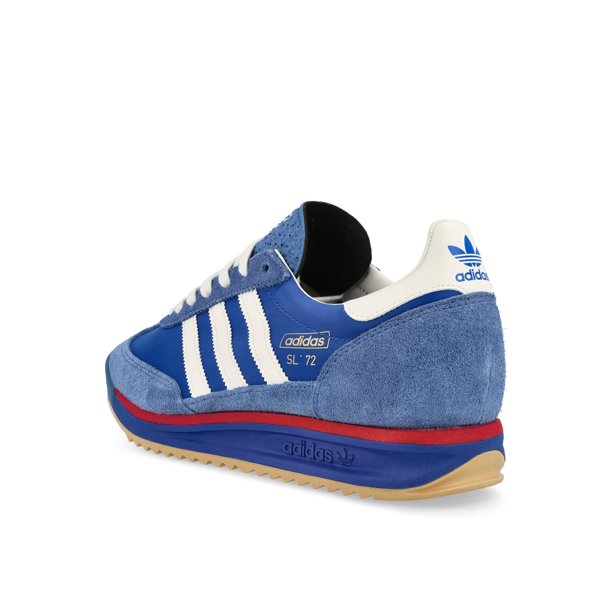 adidas SL 72 RS Blue / Core White / Better Scarlet Low Top Sneakers Material | Overkill