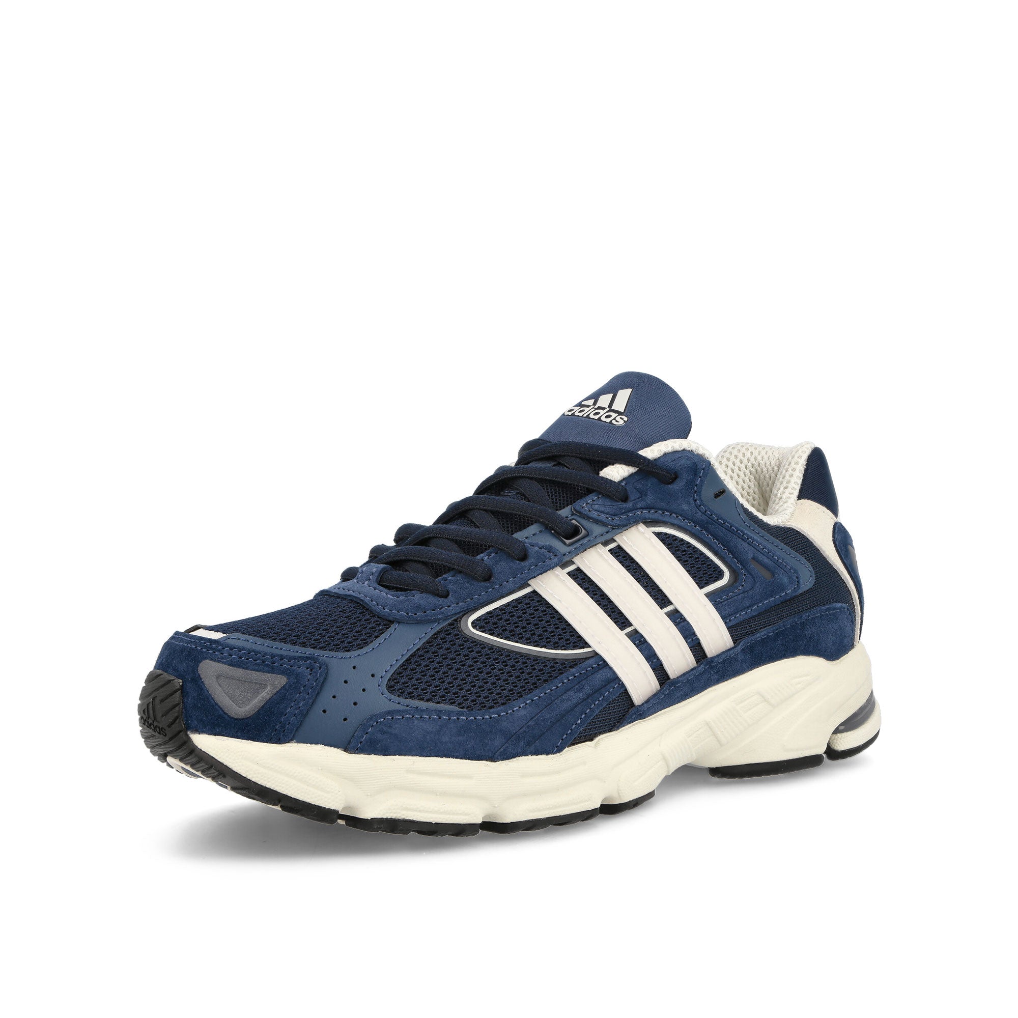adidas Response CL Night Indigo-Cloud White-Tech Indigo Sneakers Close Up | Overkill