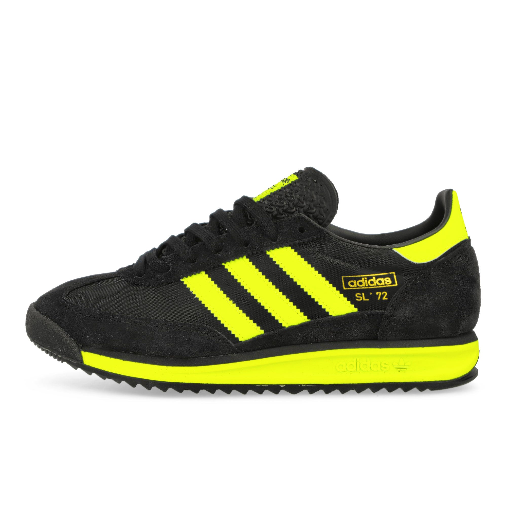 adidas SL 72 RS Core Black / Solar Yellow / Footwear White Low Top Sneakers IG4647 | Overkill