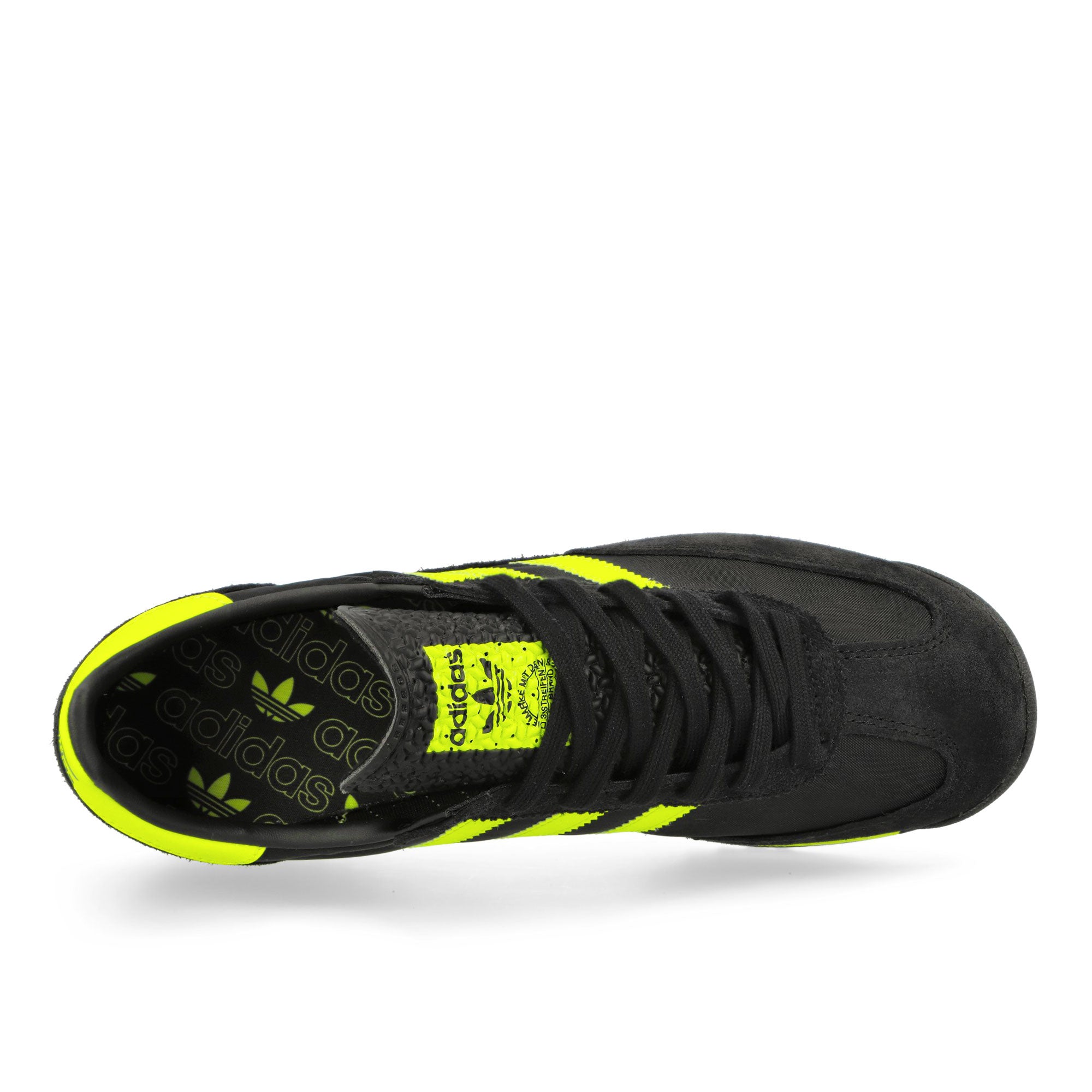 adidas SL 72 RS Core Black / Solar Yellow / Footwear White Low Top Sneakers Detailfoto | Overkill
