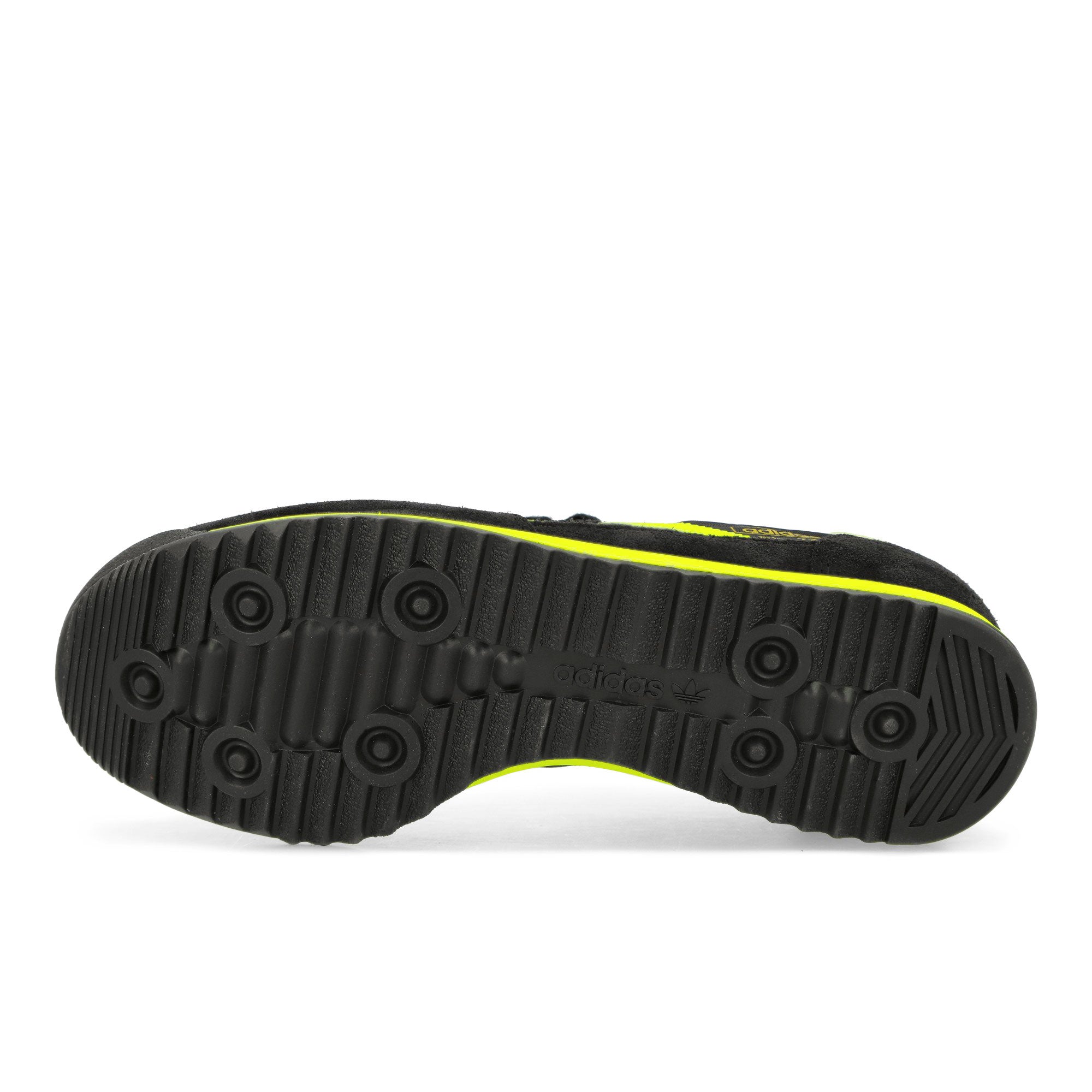 adidas SL 72 RS Core Black / Solar Yellow / Footwear White Low Top Sneakers Detail View 1 | Overkill