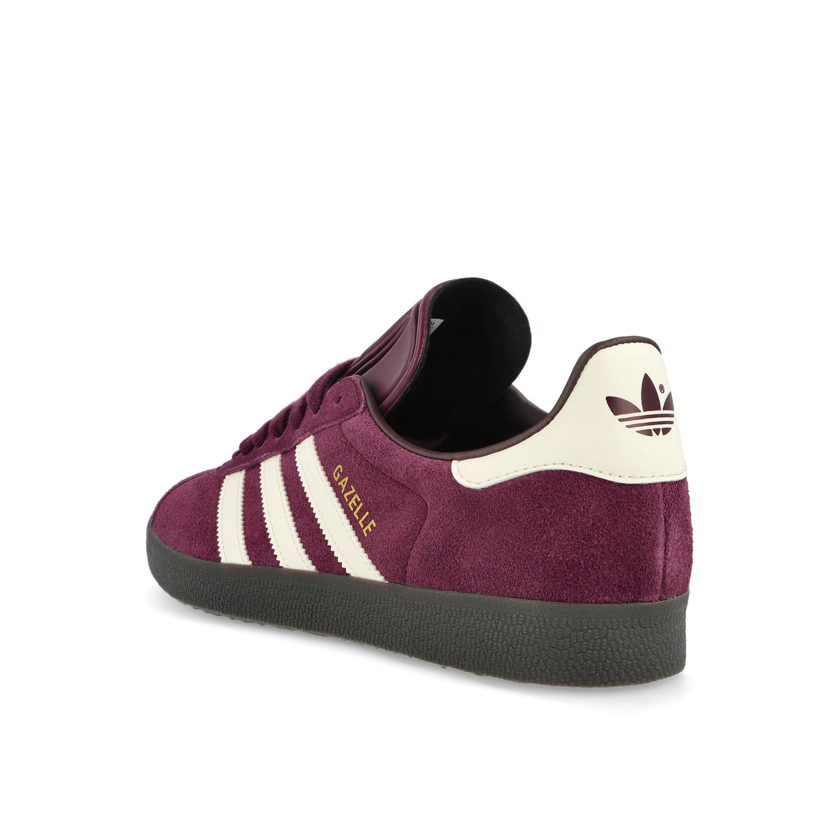 adidas Gazelle Maroon / Chalk White / Gum Low Top Sneakers Material | Overkill