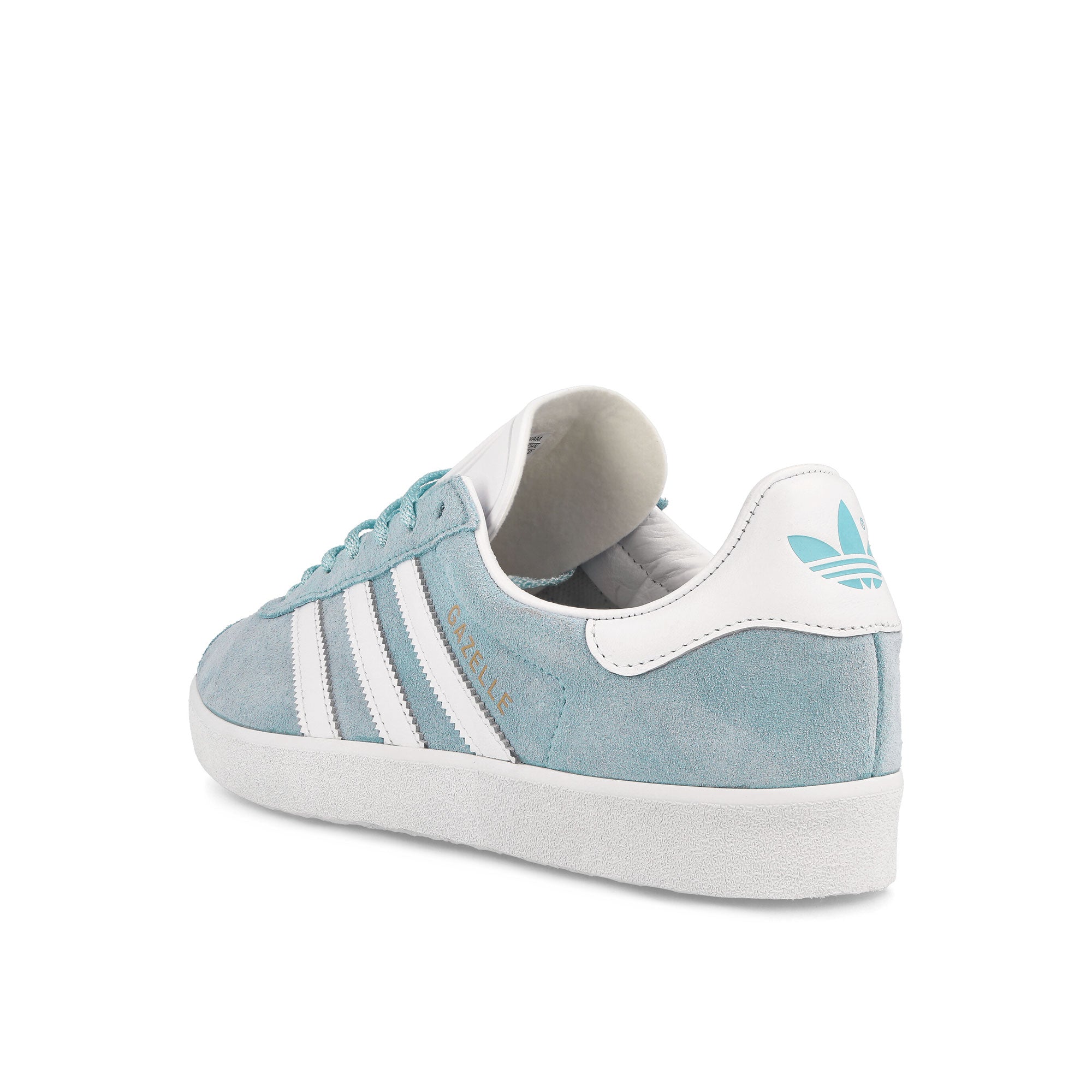 adidas Gazelle 85 Clear Sky / Footwear White / Gold Metallic Low Top Sneakers Material | Overkill
