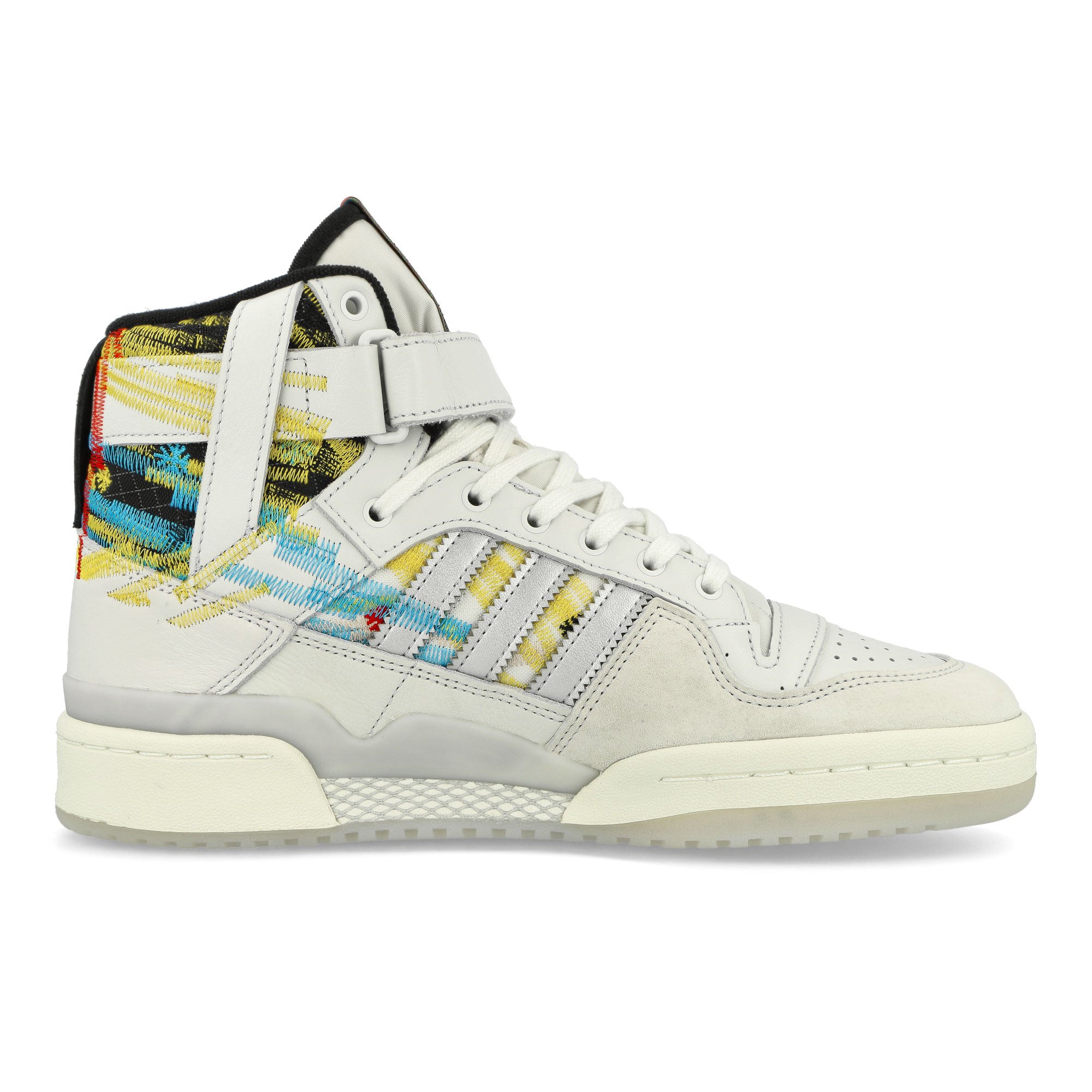 adidas Forum Hi JC NBAJCA / BOGOLD / BLACK High Top Sneakers Silhouette | Overkill