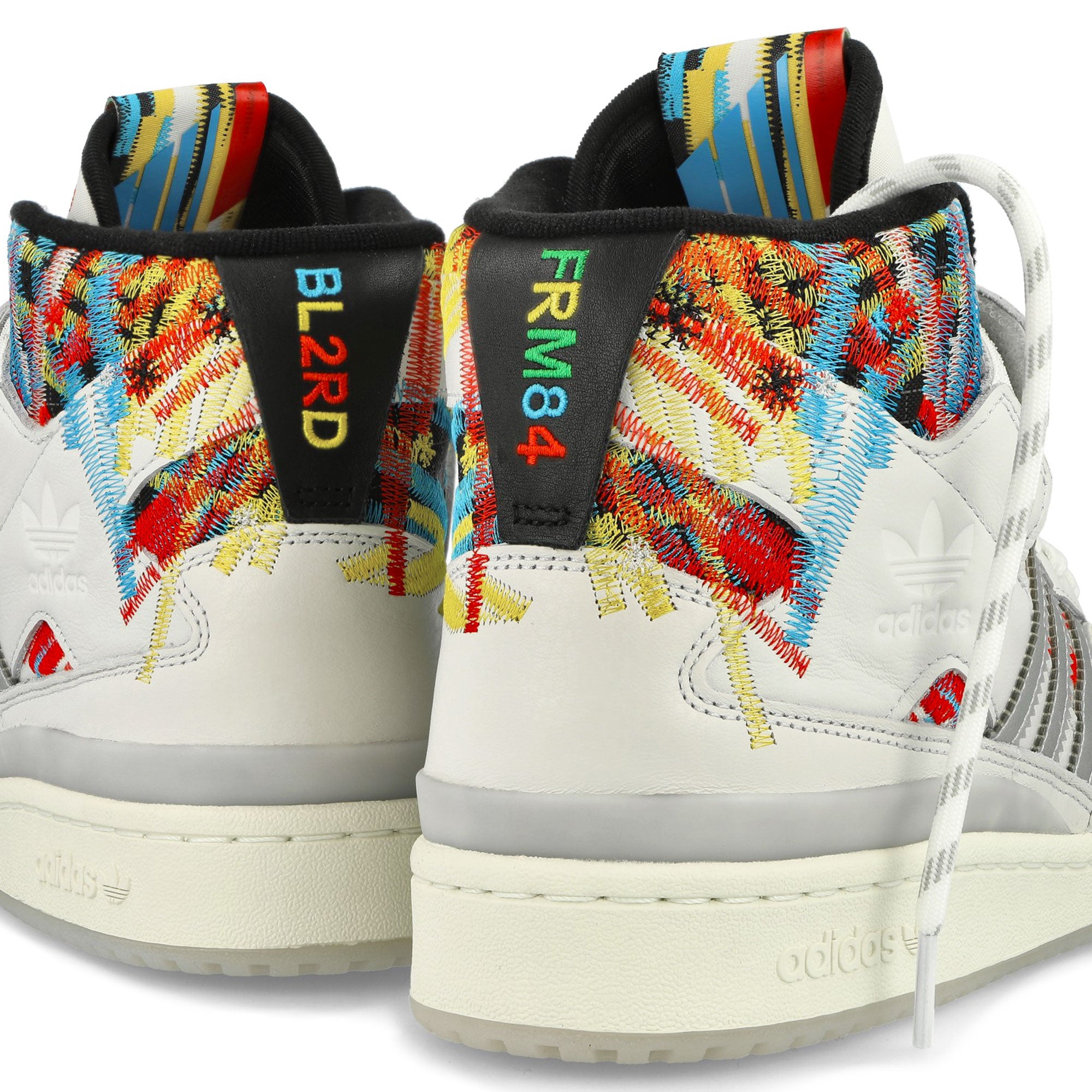 adidas Forum Hi JC NBAJCA / BOGOLD / BLACK High Top Sneakers Detailfoto | Overkill