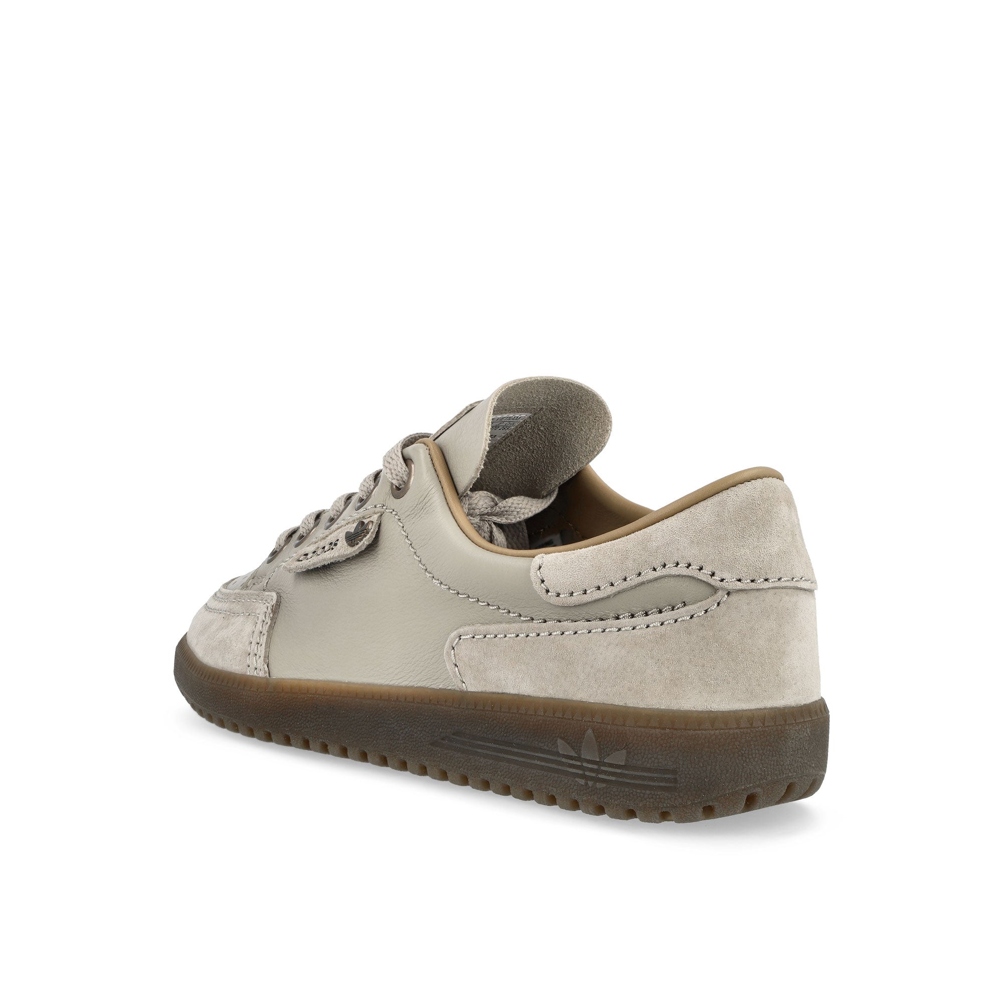 adidas Garwen SPZL Light Brown / Cardboard / Gum5 High Top Sneakers Material | Overkill