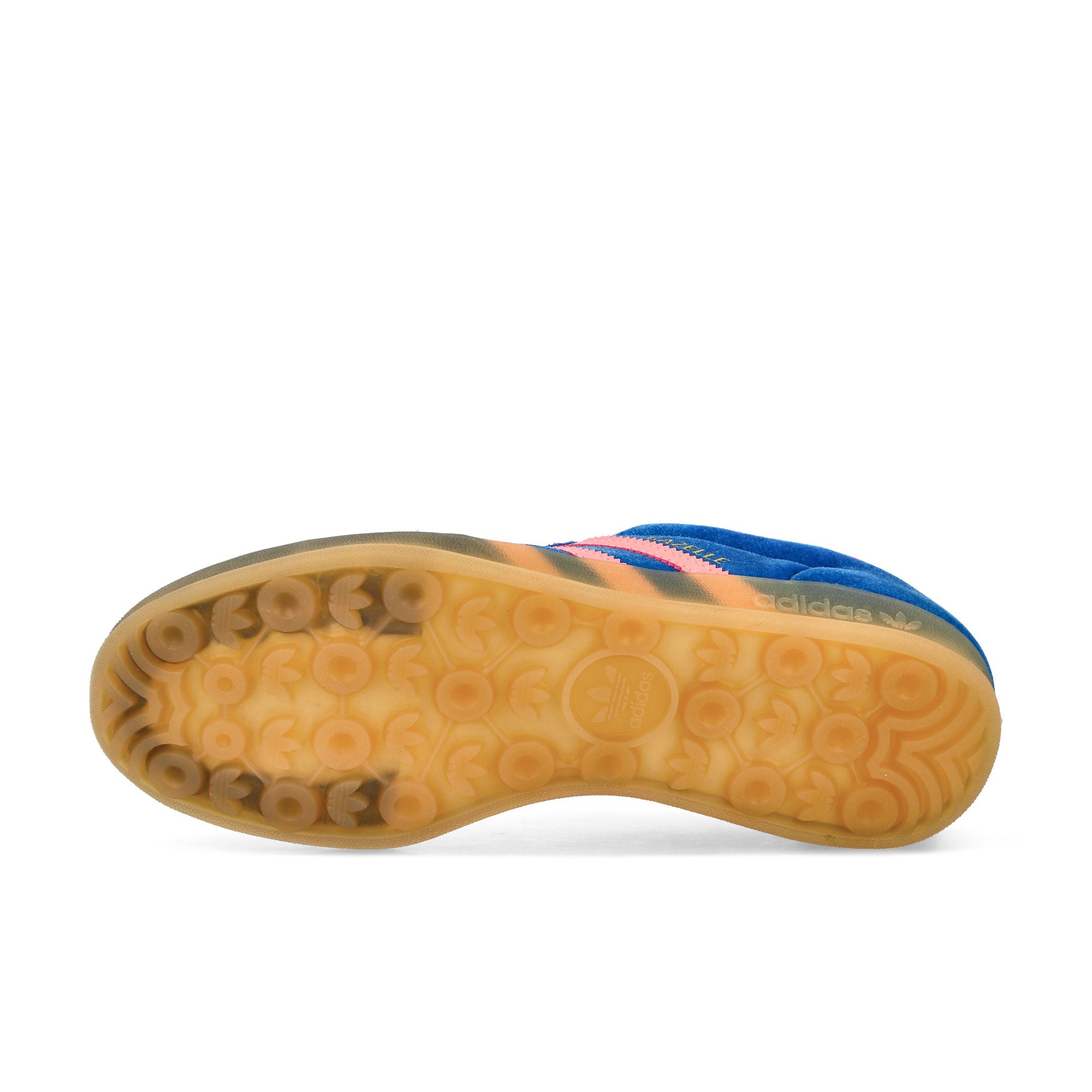 adidas Gazelle Indoor W Blue / Semi Pink Spark / Gum Low Top Sneakers Detail View 1 | Overkill