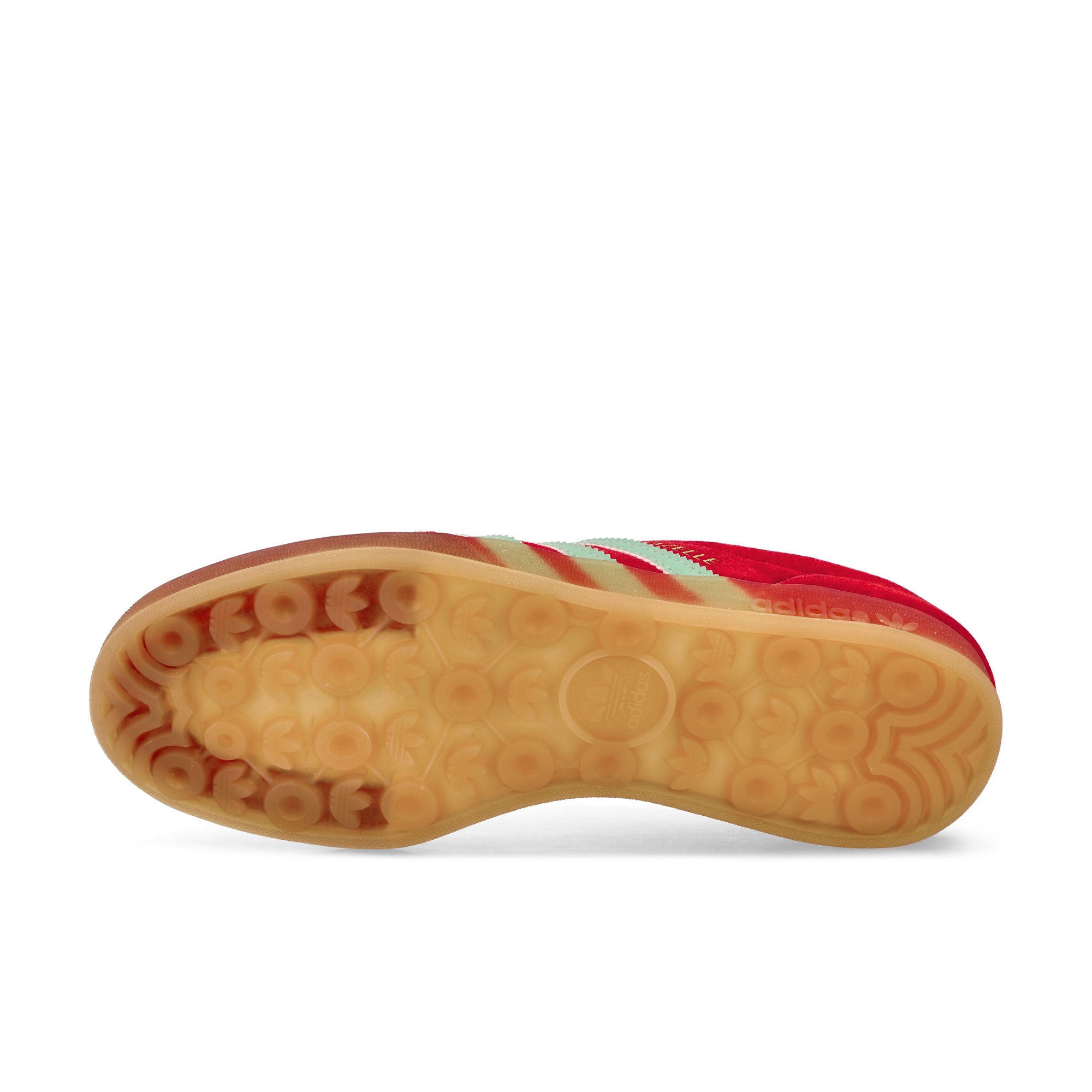 adidas Gazelle Indoor W Better Scarlet / Hazy Green / GUM 3 Low Top Sneakers Detail View 1 | Overkill