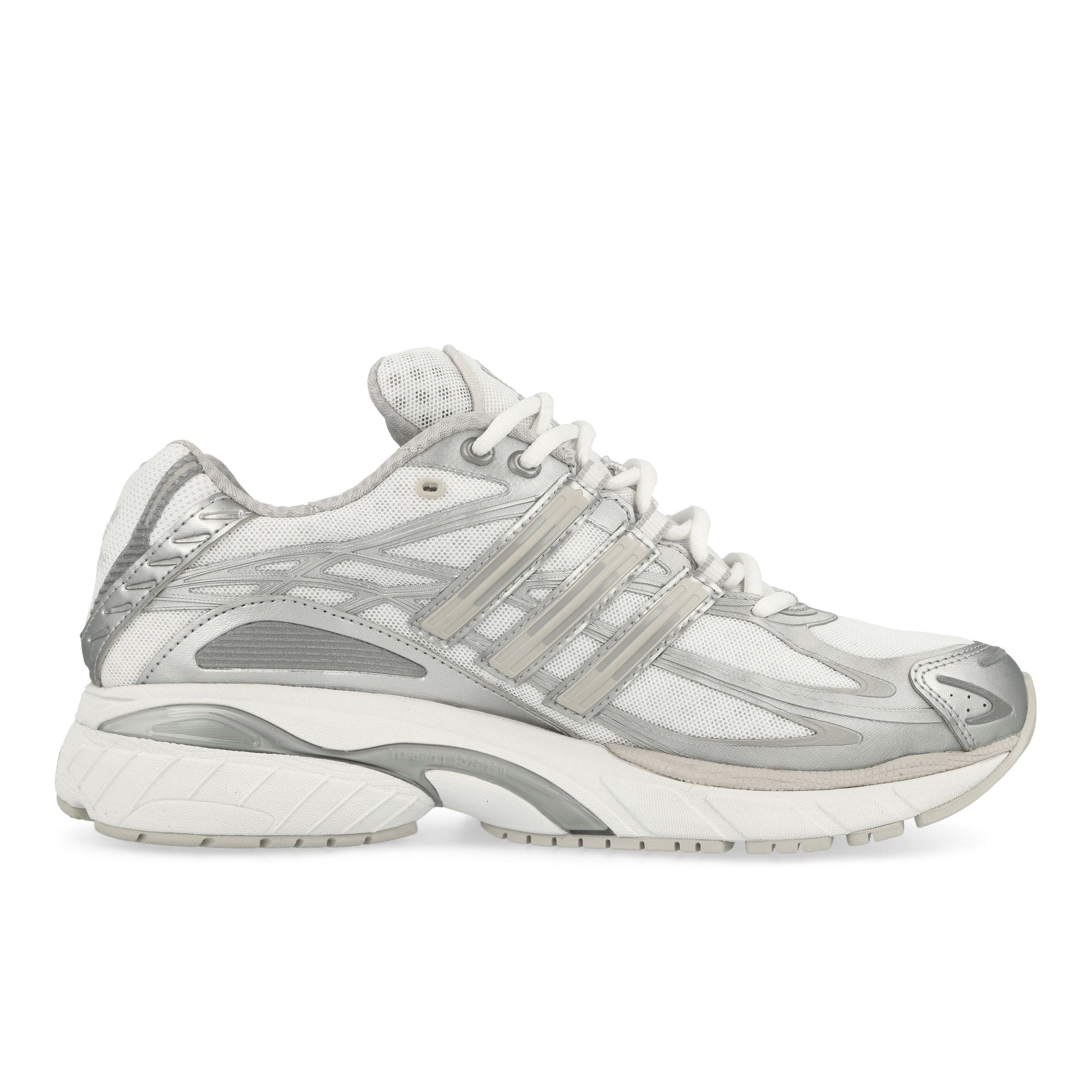 adidas Adistar Cushion Cloud White / Grey One / Silver Metallic Low Top Sneakers Silhouette | Overkill