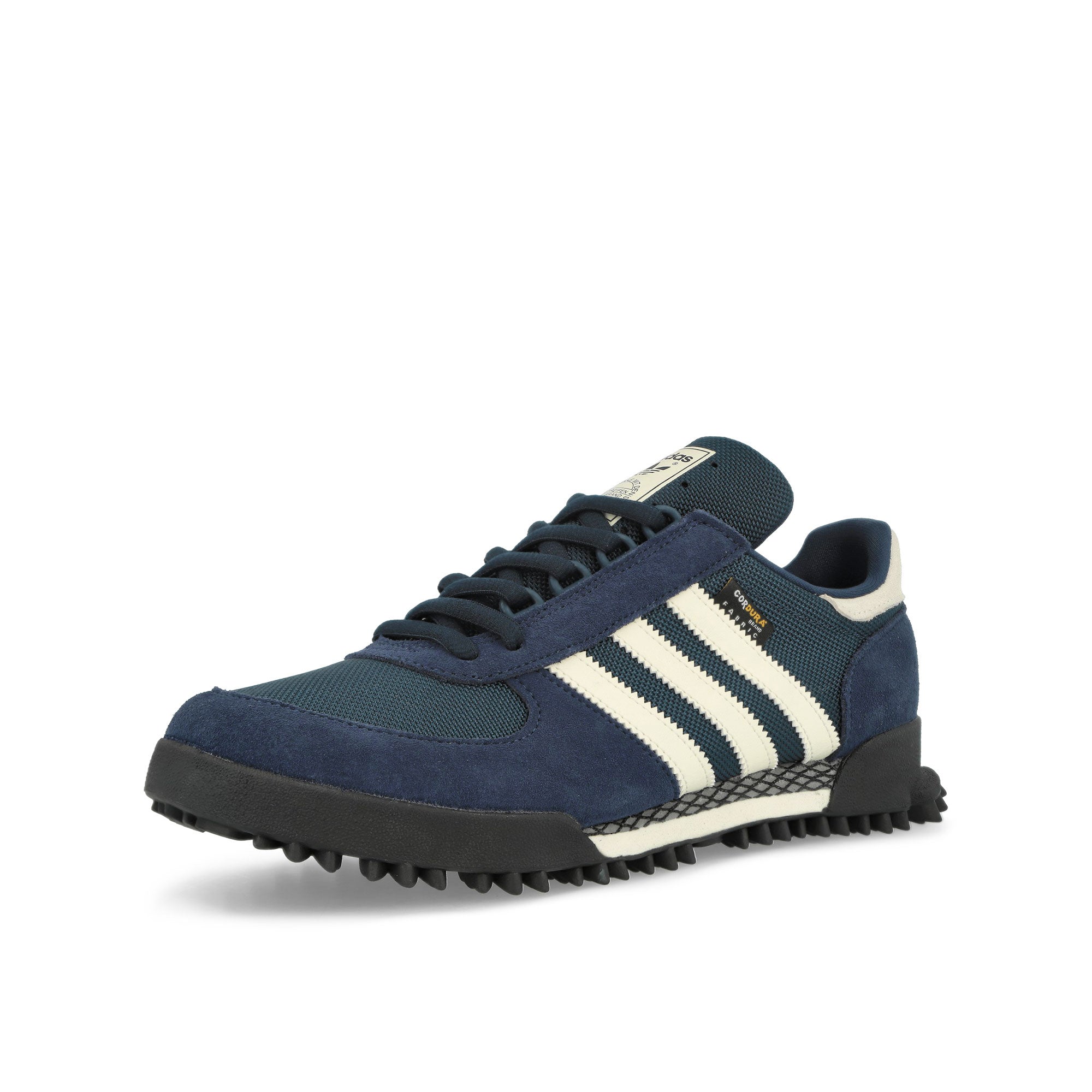 adidas Marathon TR Night Indigo / Off White / Dark Blue Sneakers Close Up | Overkill