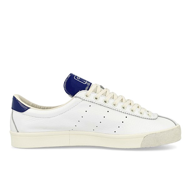adidas Lacombe SPZL Chalk White / Chalk White / Collegiate Navy Low Top Sneakers Silhouette | Overkill