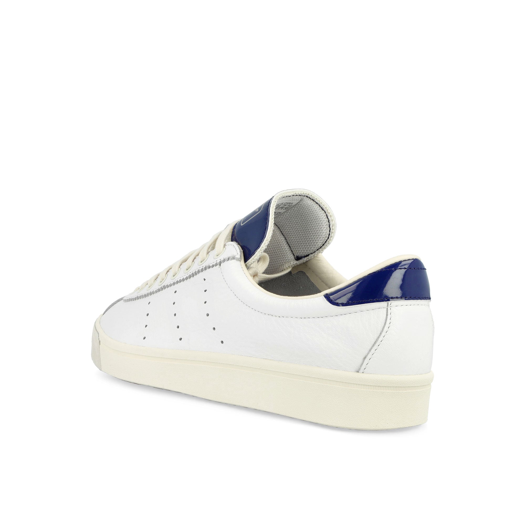adidas Lacombe SPZL Chalk White / Chalk White / Collegiate Navy Low Top Sneakers Material | Overkill