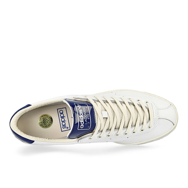 adidas Lacombe SPZL Chalk White / Chalk White / Collegiate Navy Low Top Sneakers Detailfoto | Overkill