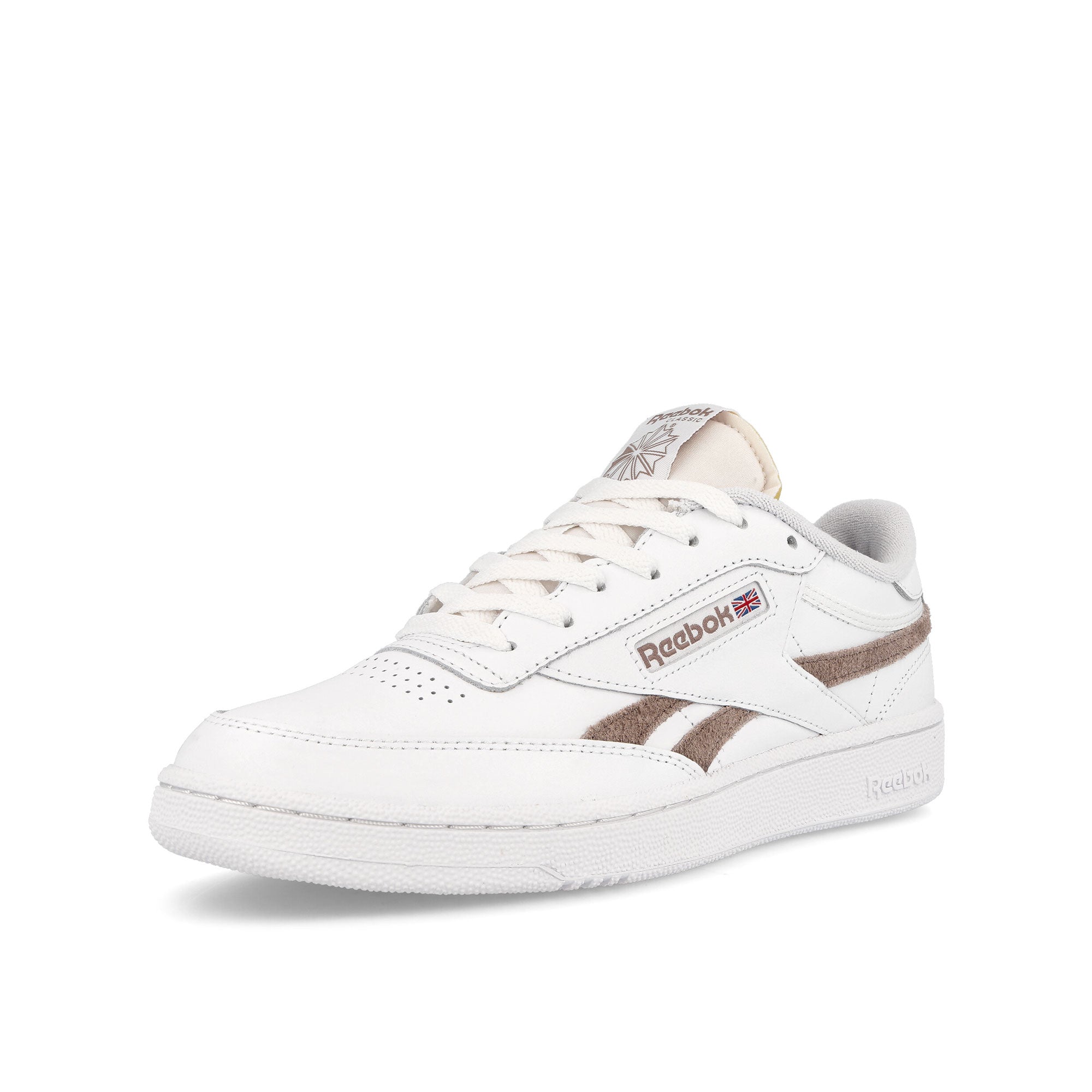 Reebok Club C Revenge Footwear White Low Top Sneakers Close Up | Overkill