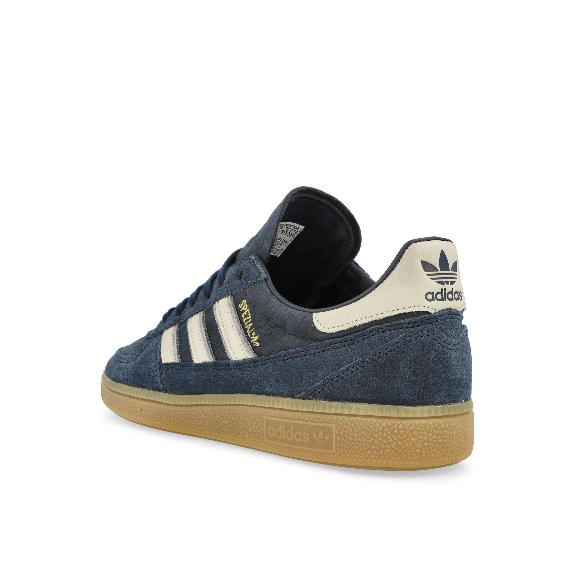 adidas Handball Spezial WM Collegiate Navy / Clear Brown / Night Indigo Low Top Sneakers Material | Overkill
