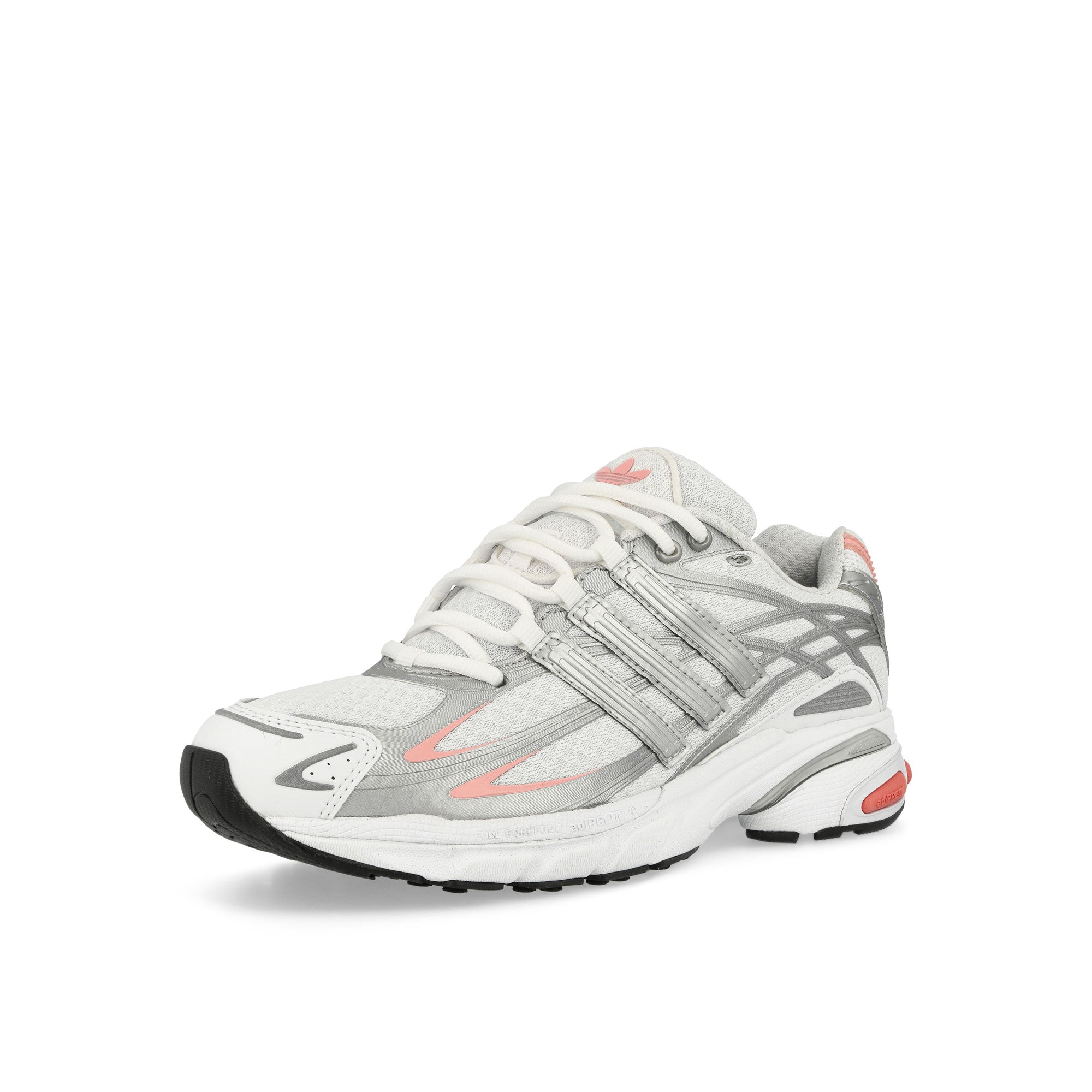 adidas Adistar Cushion W Footwear White / Silver Metallic / Semi Pink Spark Low Top Sneakers Close Up | Overkill