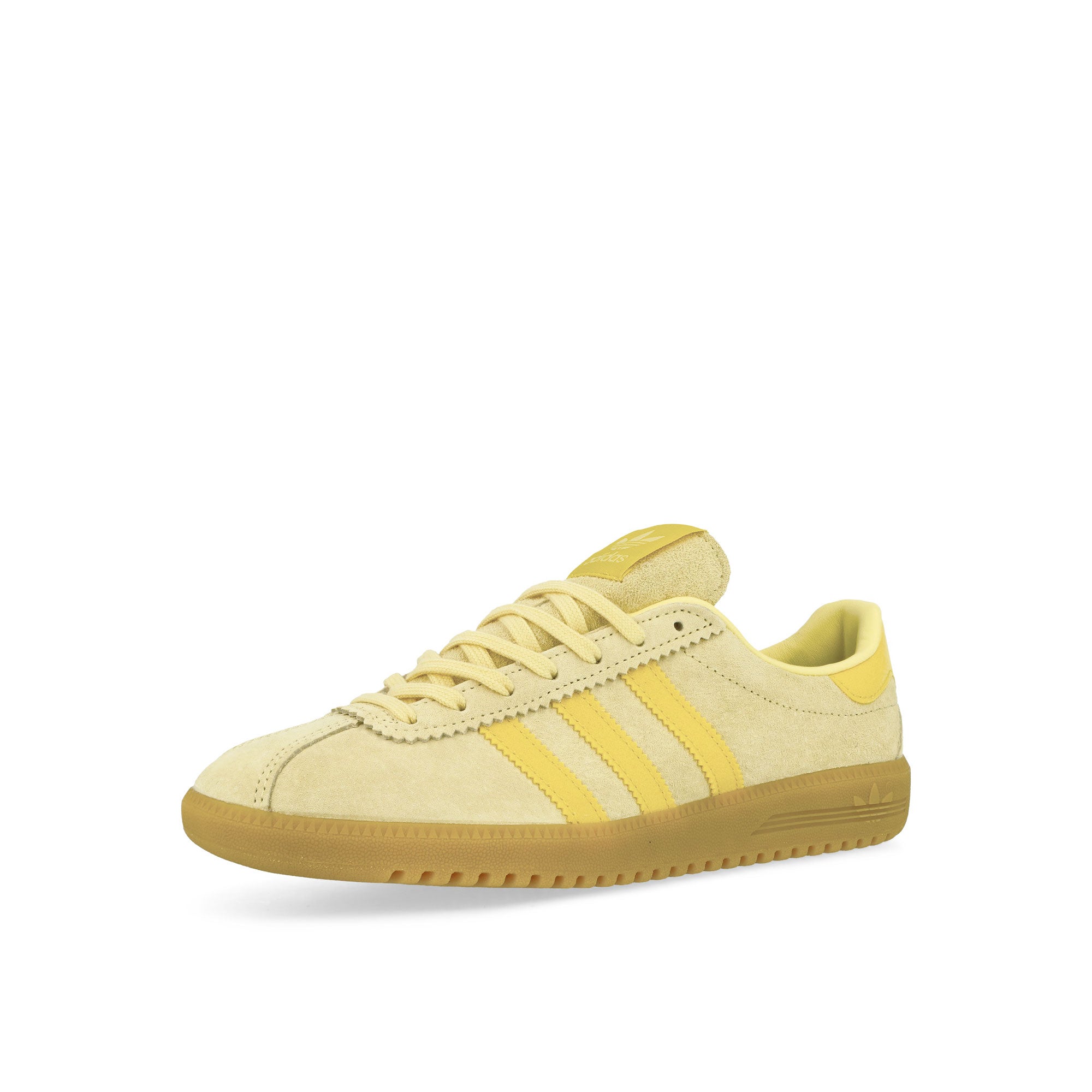 adidas BRMD W Almost Yellow / Yellow / Gum 3 Low Top Sneakers Close Up | Overkill