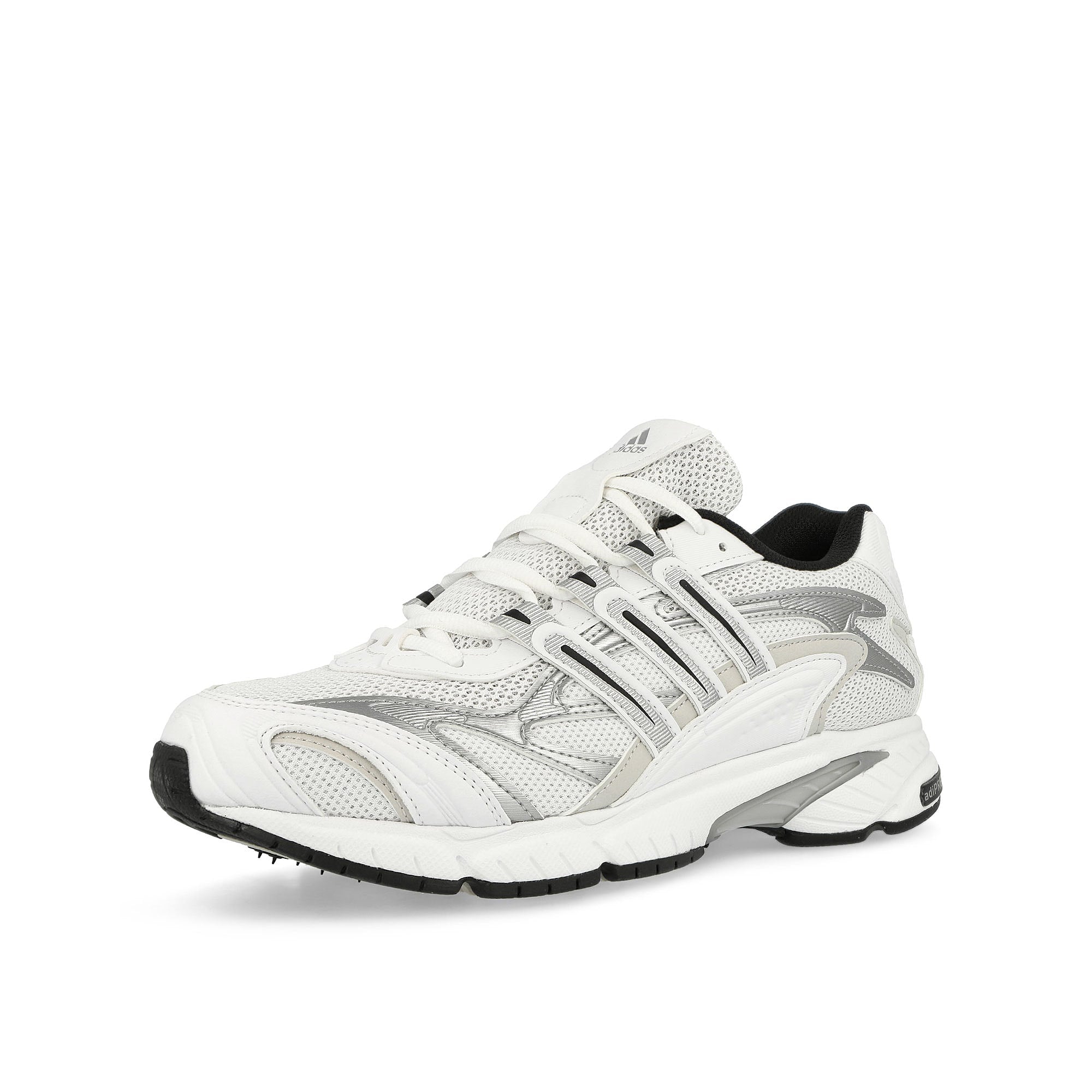 adidas Temper Run 2 Cloud White / Core Black / Grey One Low Top Sneakers Close Up | Overkill