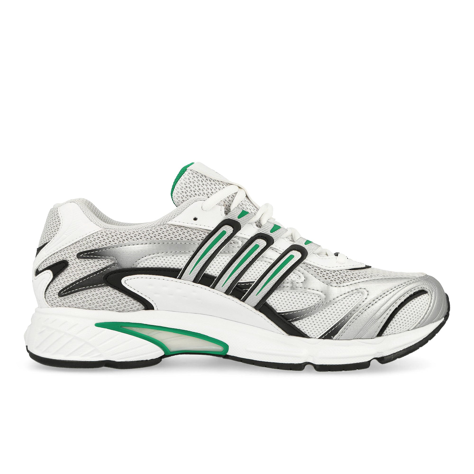 adidas Temper Run 2 Footwear White / Green / Core Black Low Top Sneakers Silhouette | Overkill