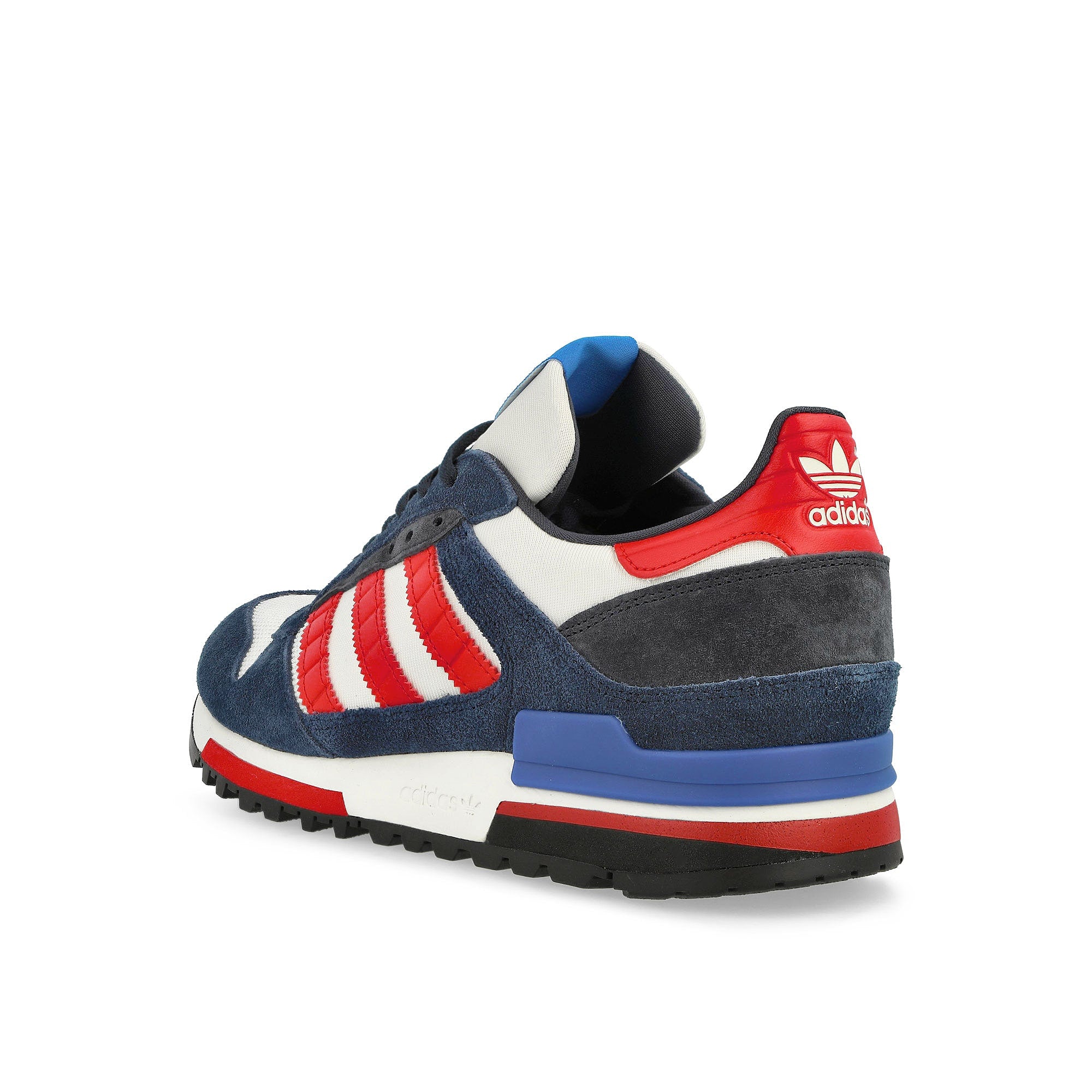 adidas ZX 600 Collegiate Navy / Better Scarlet / Grey Low Top Sneakers Material | Overkill