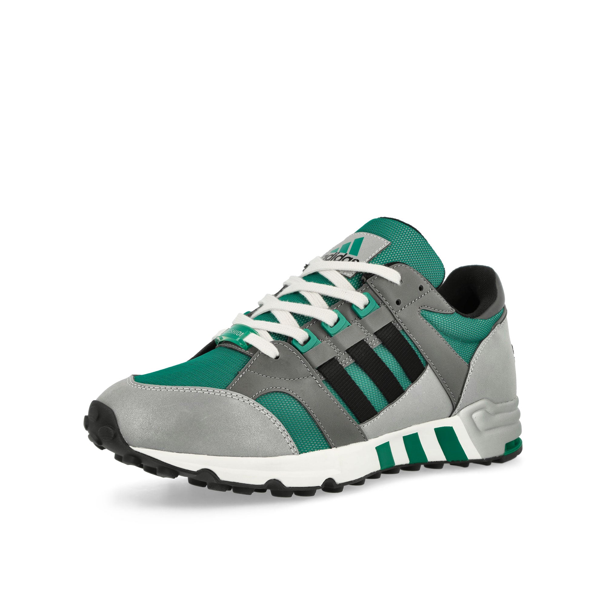 adidas Equipment Cushion 93 Equipment Green / Core Black / Matte Silver Low Top Sneakers Detailfoto | Overkill