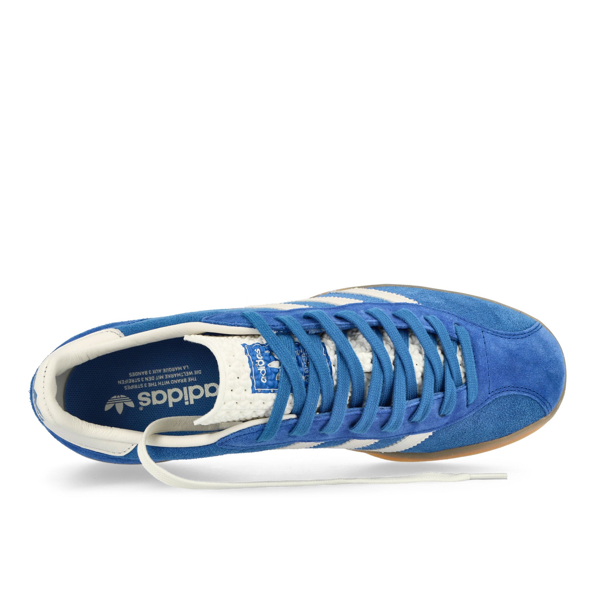 adidas Gazelle Indoor Pro Blue / Core White / Power Blue Low Top Sneakers Detailfoto | Overkill