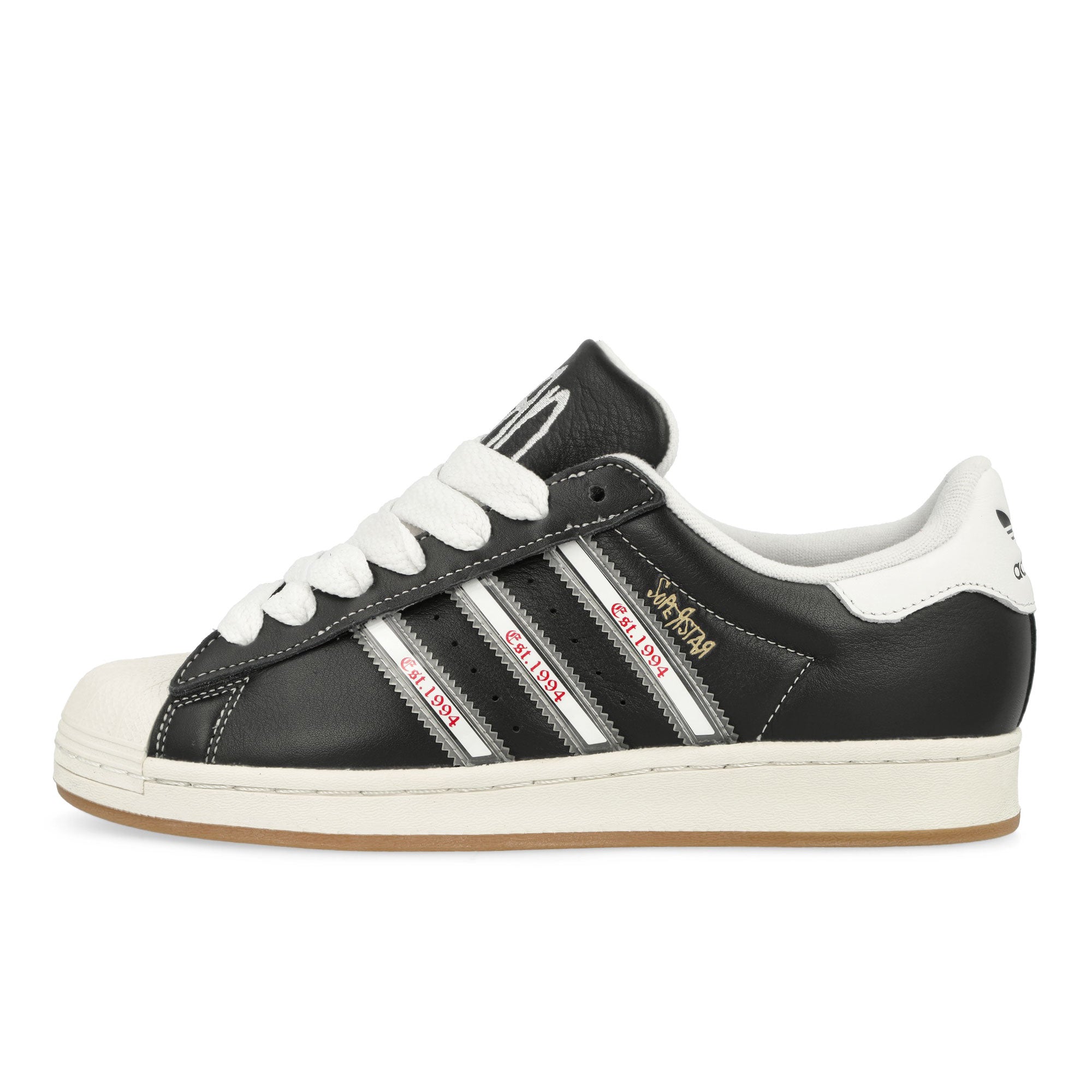 adidas Superstar Core Black / Transl / Better Scarlet Low Top Sneakers IH1313 | Overkill